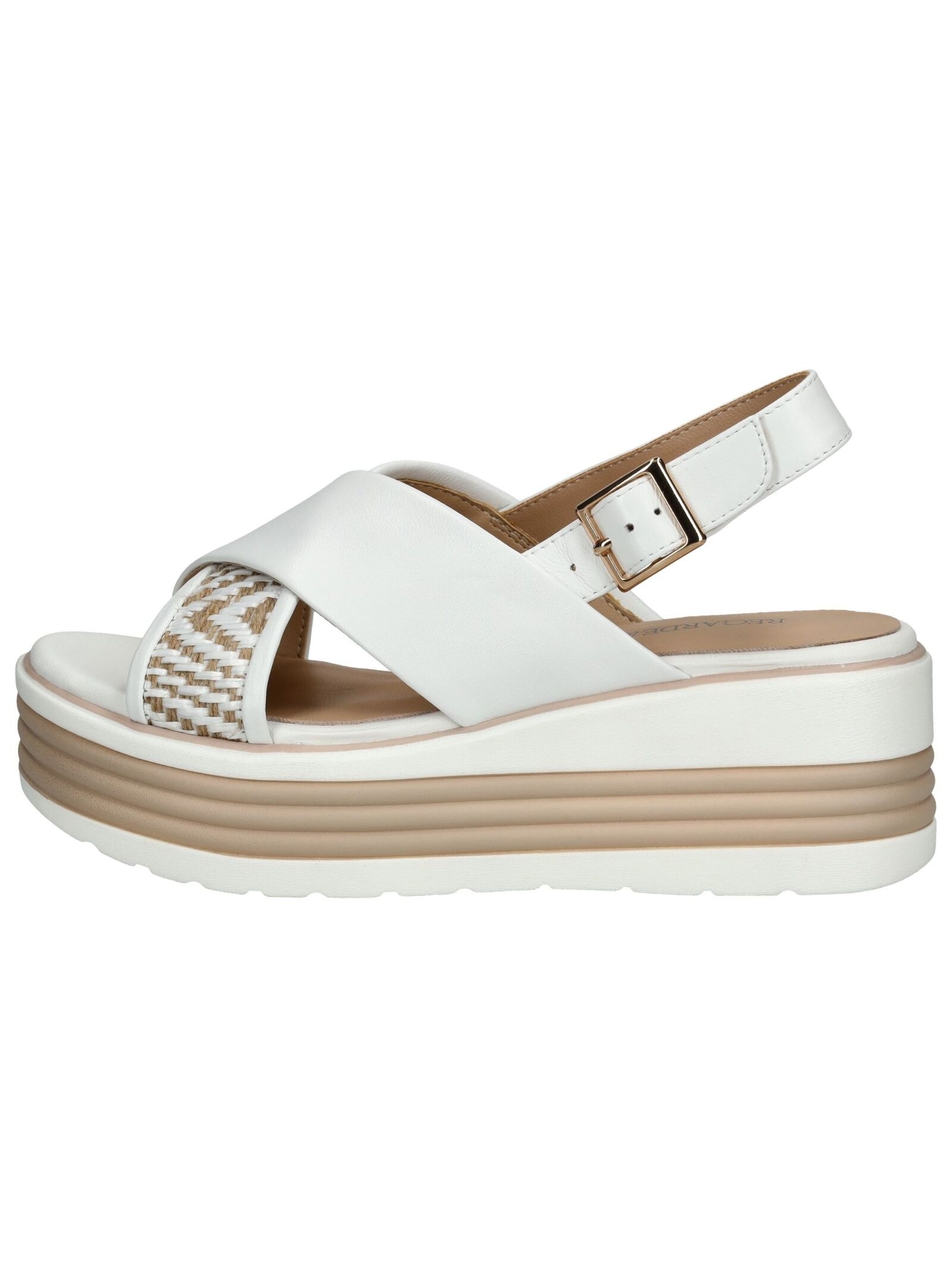 Regarde Le Ciel Keilsandalette »Regarde Le Ciel Sandalen Leder/Textil«