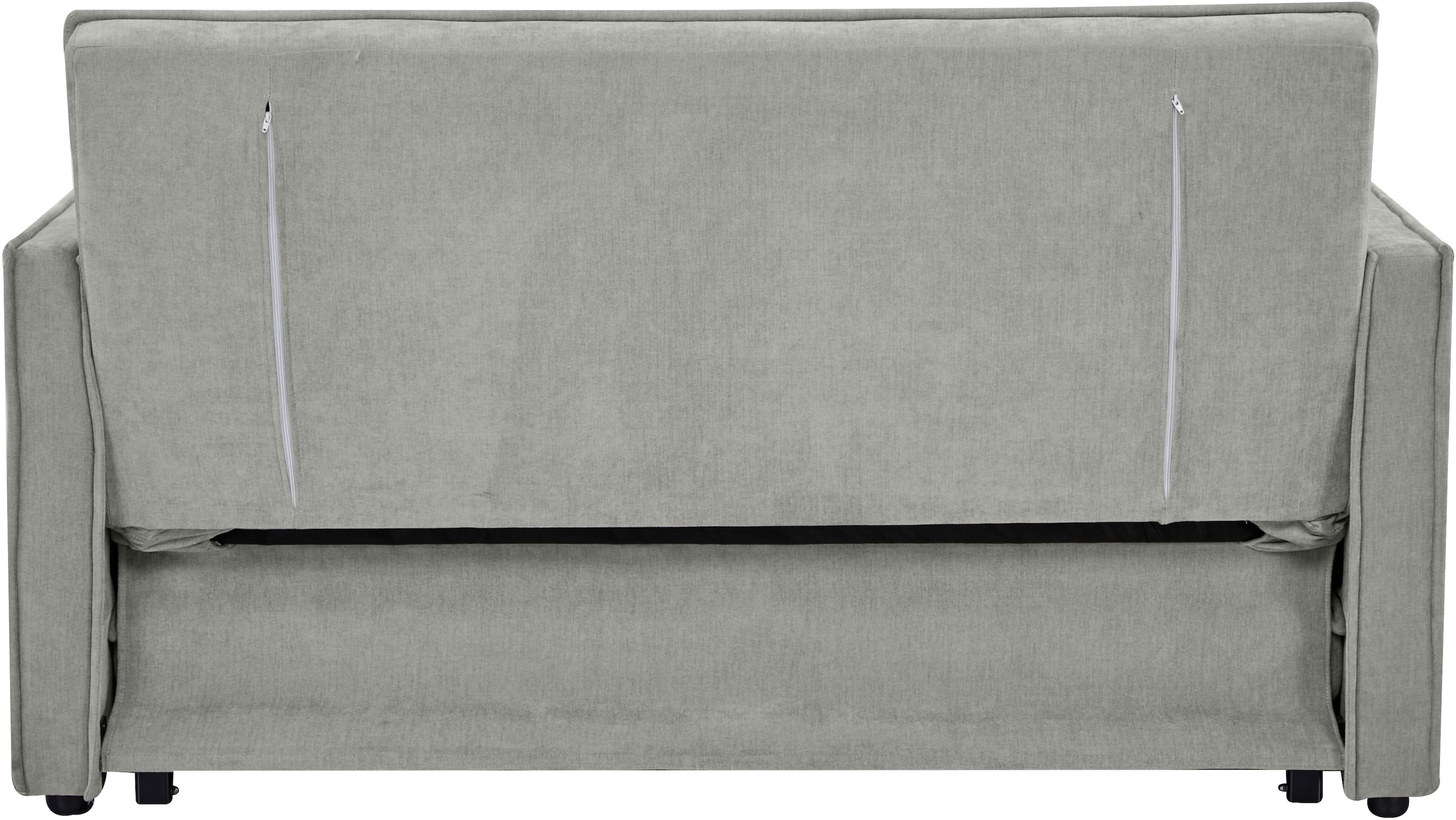 OTTO home Schlafsofa »STEFFO, 159 cm, 2-Sitzer, mit verstellbarer Rückenlehne« verstellbarer Rückenlehne, Klappmechanismus, Webstoff