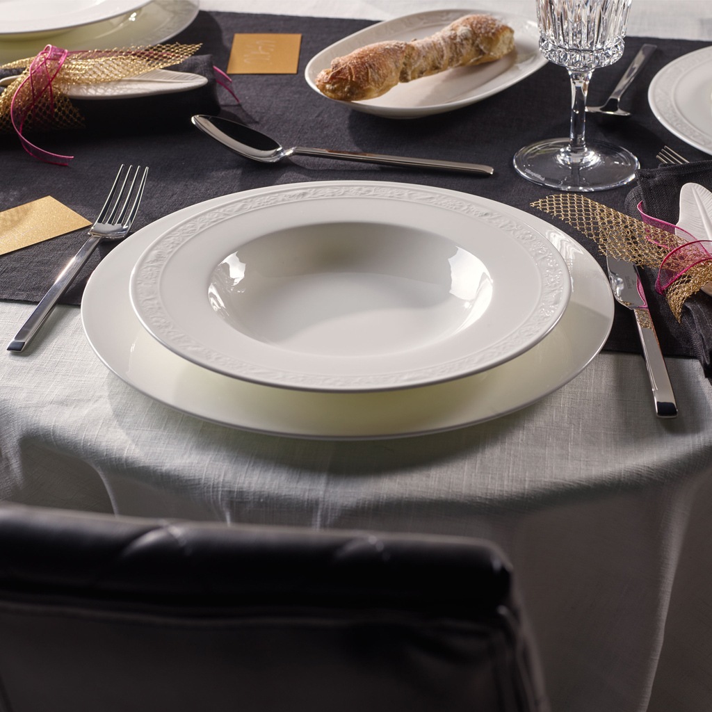 Villeroy & Boch Suppenteller »Suppenteller White Pearl ø 24,8 cm 6er Set we günstig online kaufen