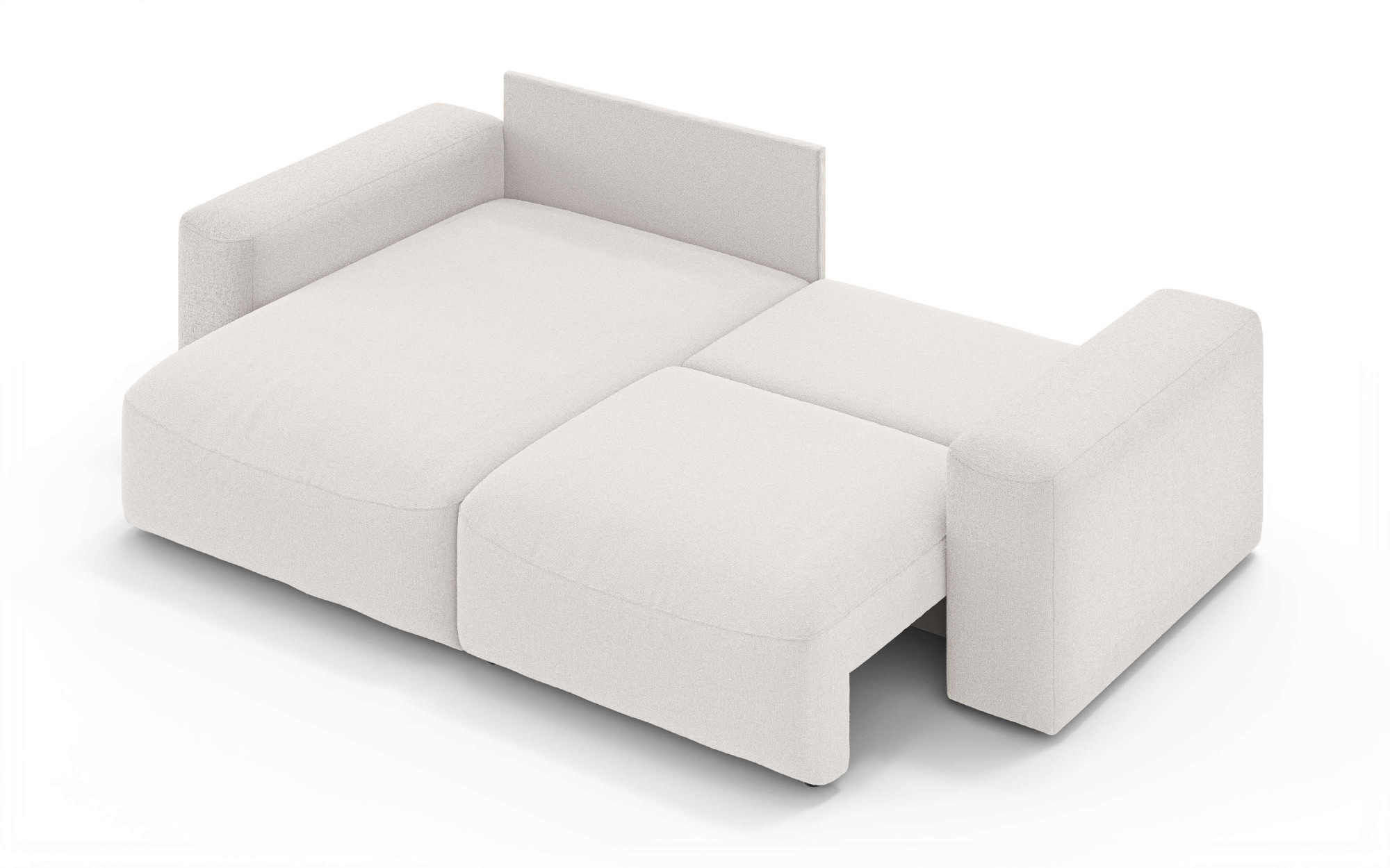 OTTO home Ecksofa »MATTS Schlafsofa mit Bettkasten, Maße B/T/H: 265/159/89 cm«, L-Form mit Recamiere rechts oder links, hoher Sitzkomfort