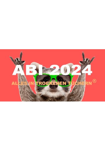 Strandtuch »ABI 2024«, (1 St.)