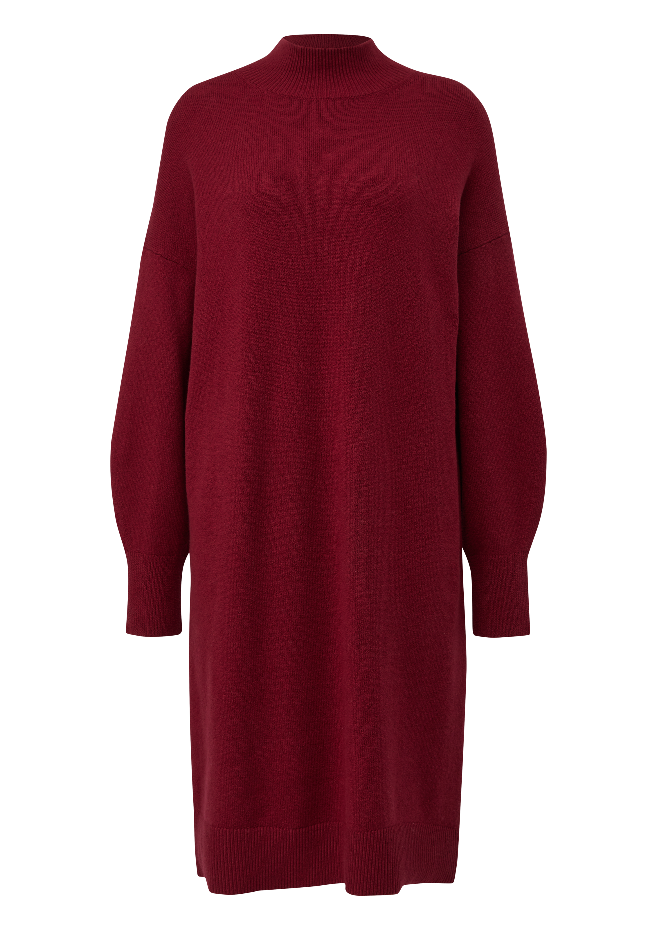 s.Oliver Strickkleid, in 3/4 Länge - mit Stehkragen