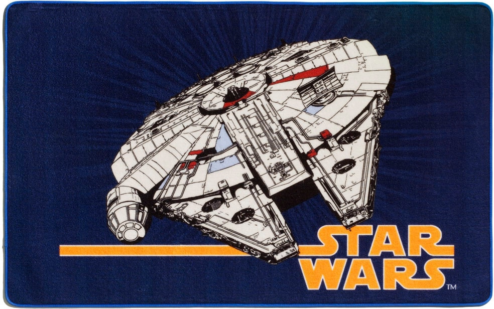 Star Wars Kinderteppich »SW-74«, rechteckig, Motiv Millennium Falke, Kinderzimmer