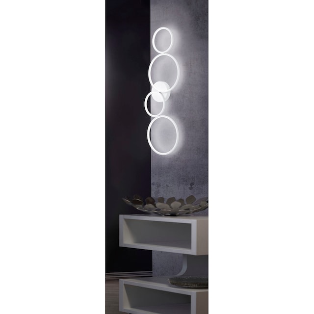 TRIO Leuchten LED Deckenleuchte »Rondo«, 4 flammig-flammig, dimmbar über  Wandschalter (100%/50%/25%), 3000K, 4800 Lumen auf Rechnung bestellen