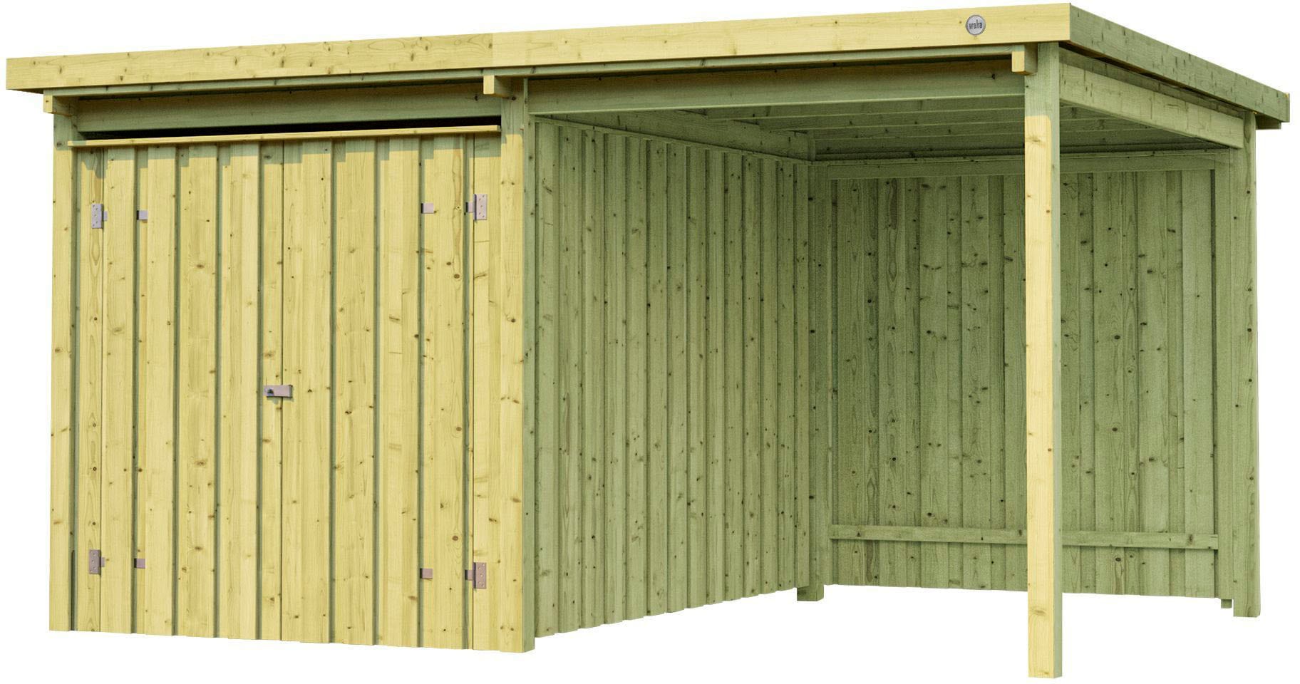 weka Gerätehaus »Lagerhaus 607 Variante 1, kdi, 20 mm«