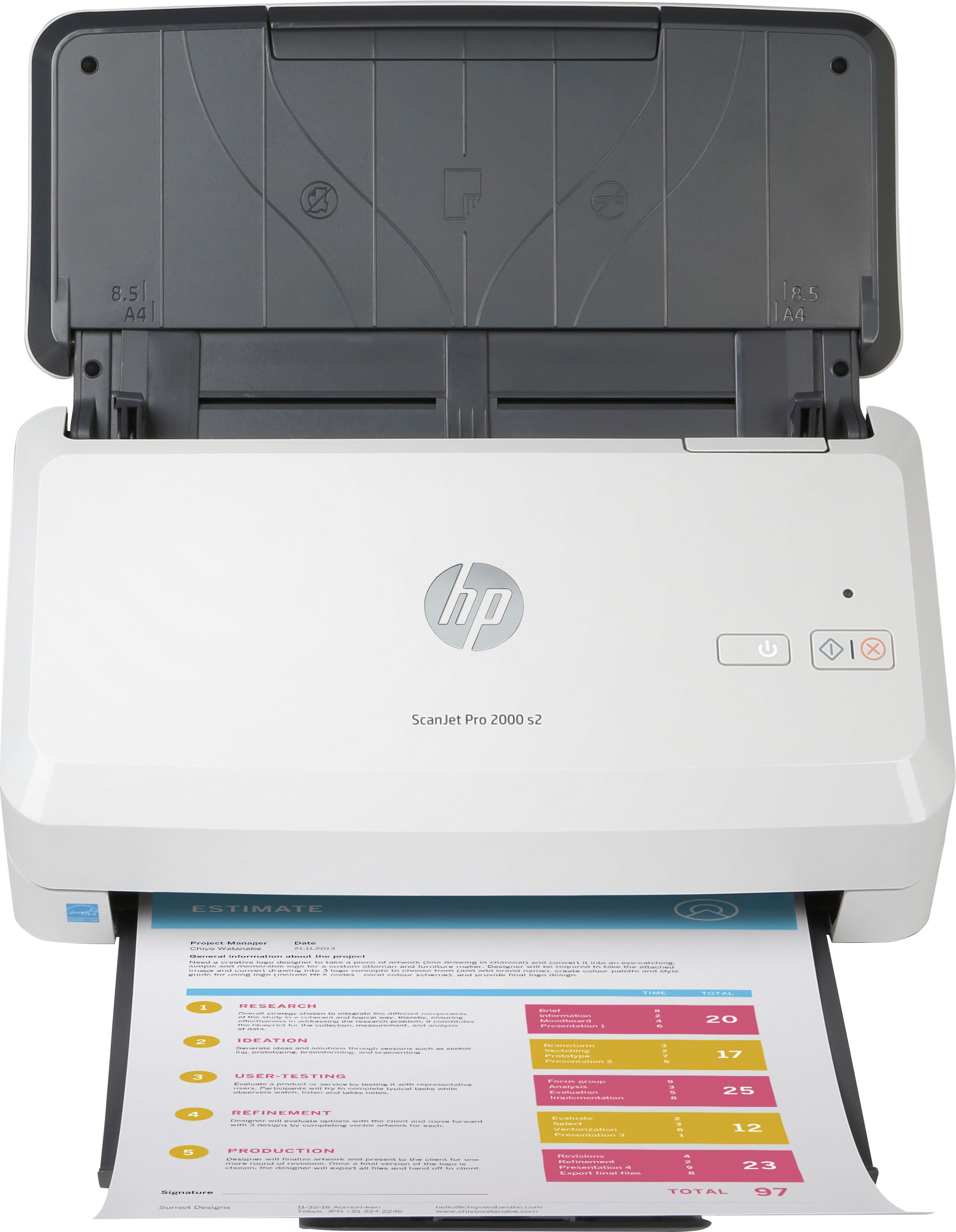 HP Einzugsscanner »Scanner ScanJet Pro 2000 s2«