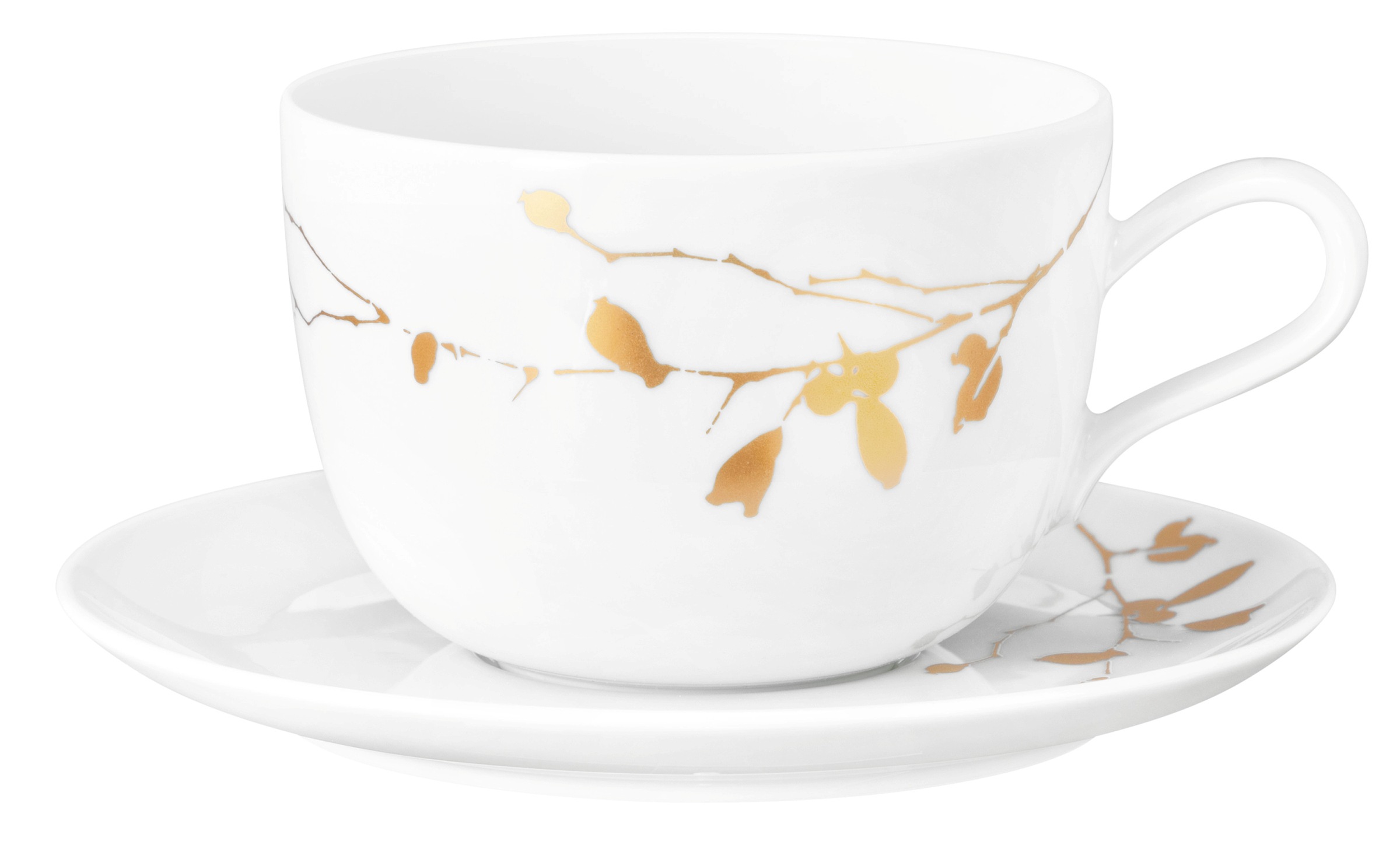 Seltmann Weiden Tasse »Liberty - Golden Rose Hip«, (1 tlg.), Milchkaffeeobertasse 0,38 l