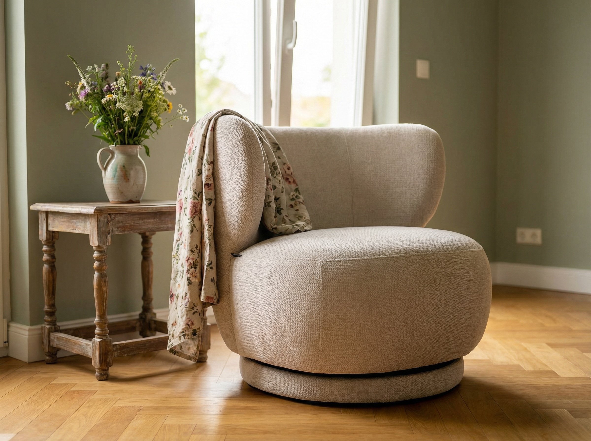 Home affaire Drehsessel »ANNELIN, Loungesessel, Clubsessel« 360° drehbar, S günstig online kaufen