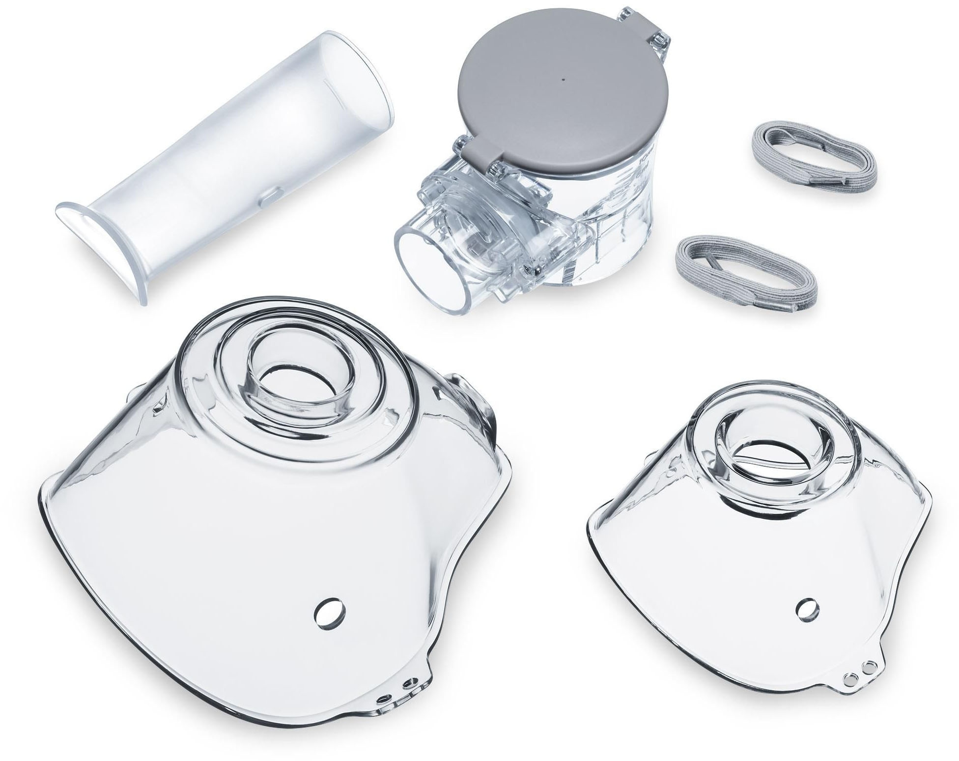 BEURER Inhalationsgerät »IH 47, akkubetriebener, kompakter Inhalator, für zuhause und unterwegs«, Hygienische Anwendung dank integrierter Selbstreinigungsfunktion