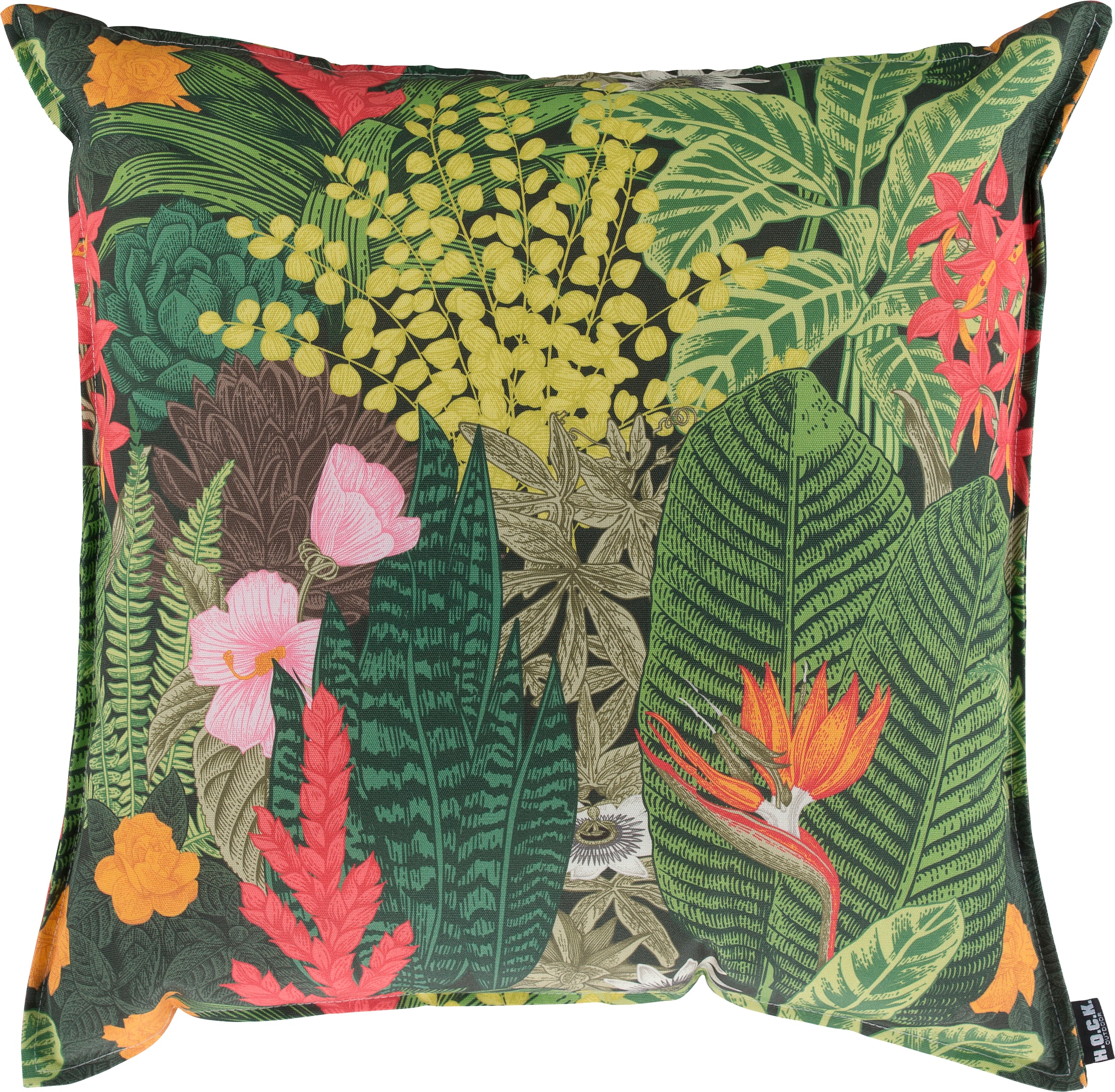 H.O.C.K. Dekokissen »Forever Green«, Outdoor geeignet, Wendekissenhülle mit günstig online kaufen