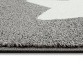 Lüttenhütt Kinderteppich »Caprova 10«, rechteckig, 14 mm Höhe, Kurzflor-Teppich, Motiv Sterne, Pastell-Farben, ideale Teppiche fürs Kinderzimmer