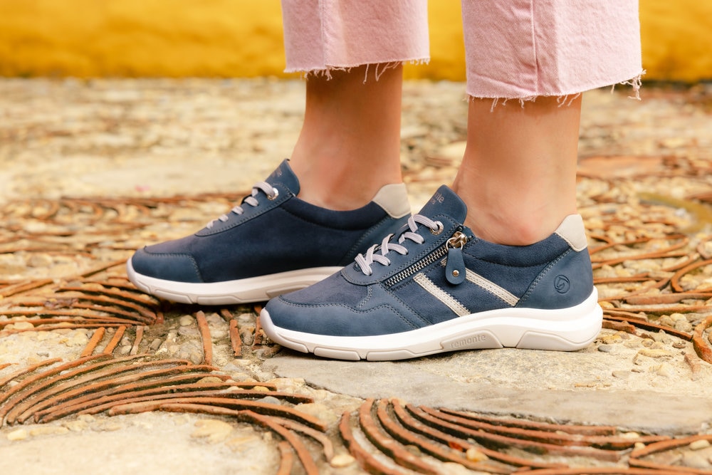 Remonte Keilsneaker  , Freizeitschuh, Halbschuh, Schnürschuh in veganer Verarbeitung