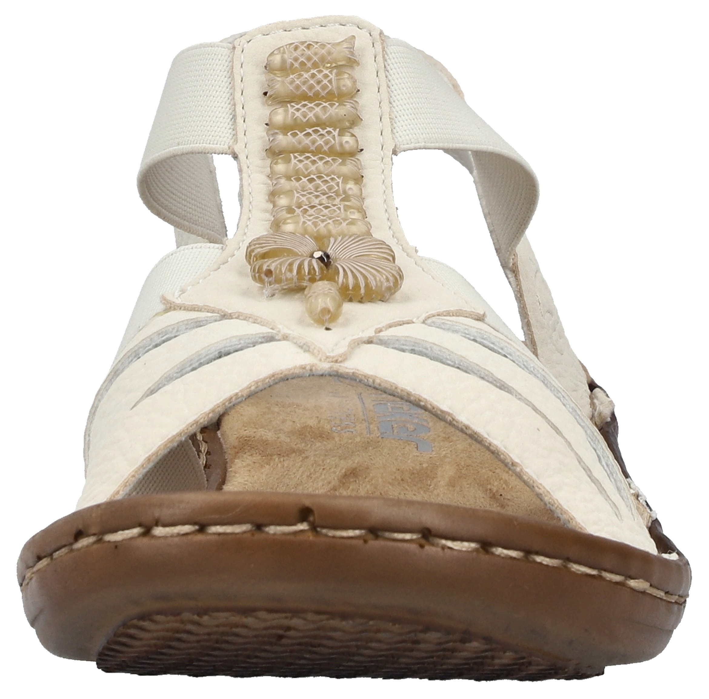 Rieker Riemchensandale  Sommerschuh, Sandalette, Keilabsatz, mit schöner Verzierung