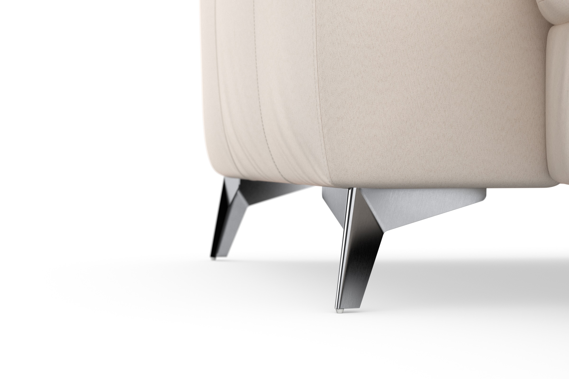 sit&more Ecksofa »Sinatra L-Form«, mit Recamiere, optinal mit Kopfteilverstellung und Armteilfunktion