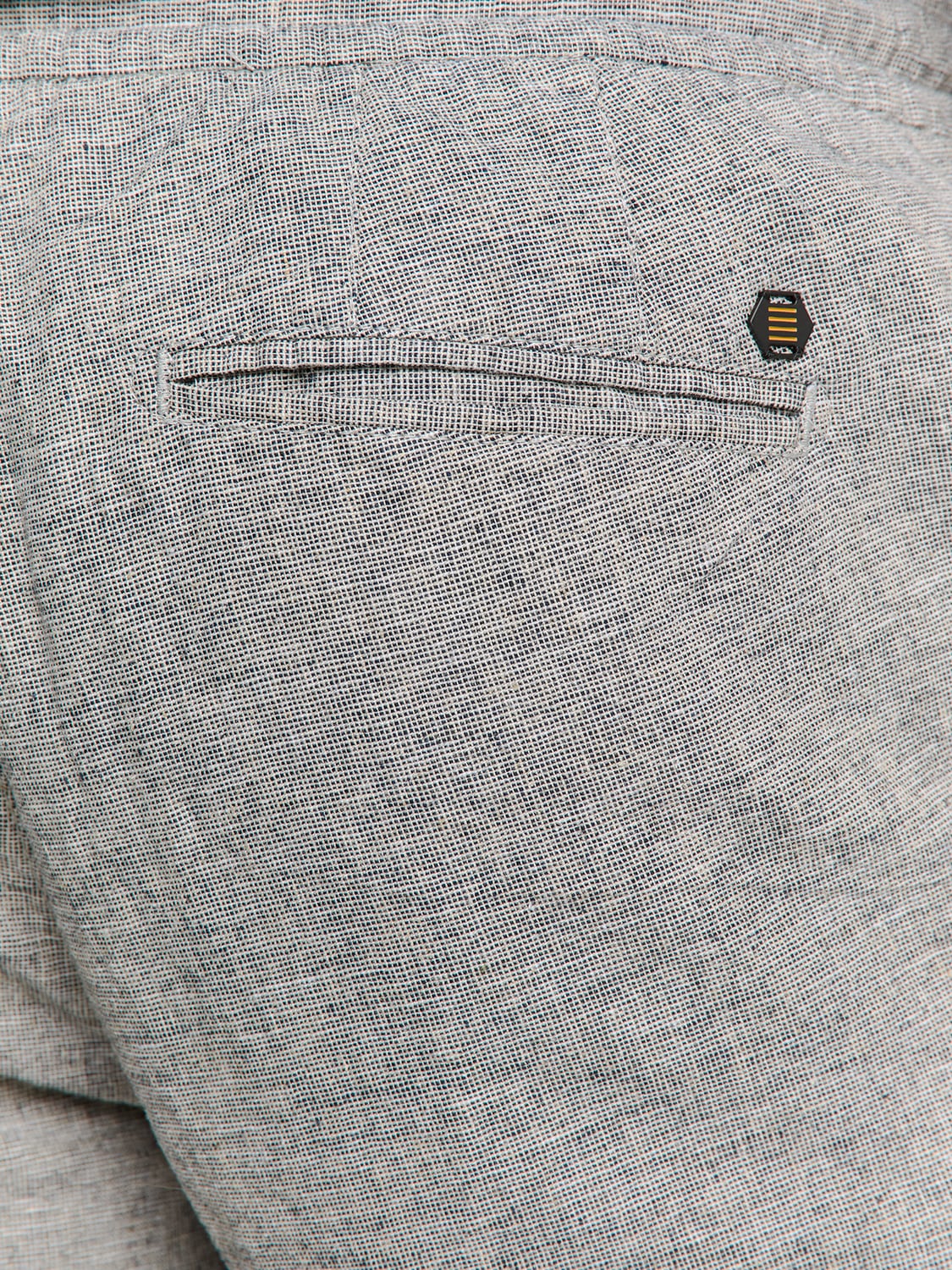 NO EXCESS Chinohose »No Excess Leinen Shorts«