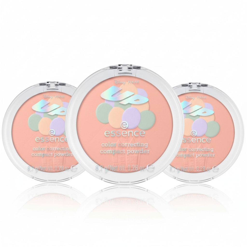 Essence Puder »Disney Pixar Up color correcting compact powder« mit hochwertiger Formel