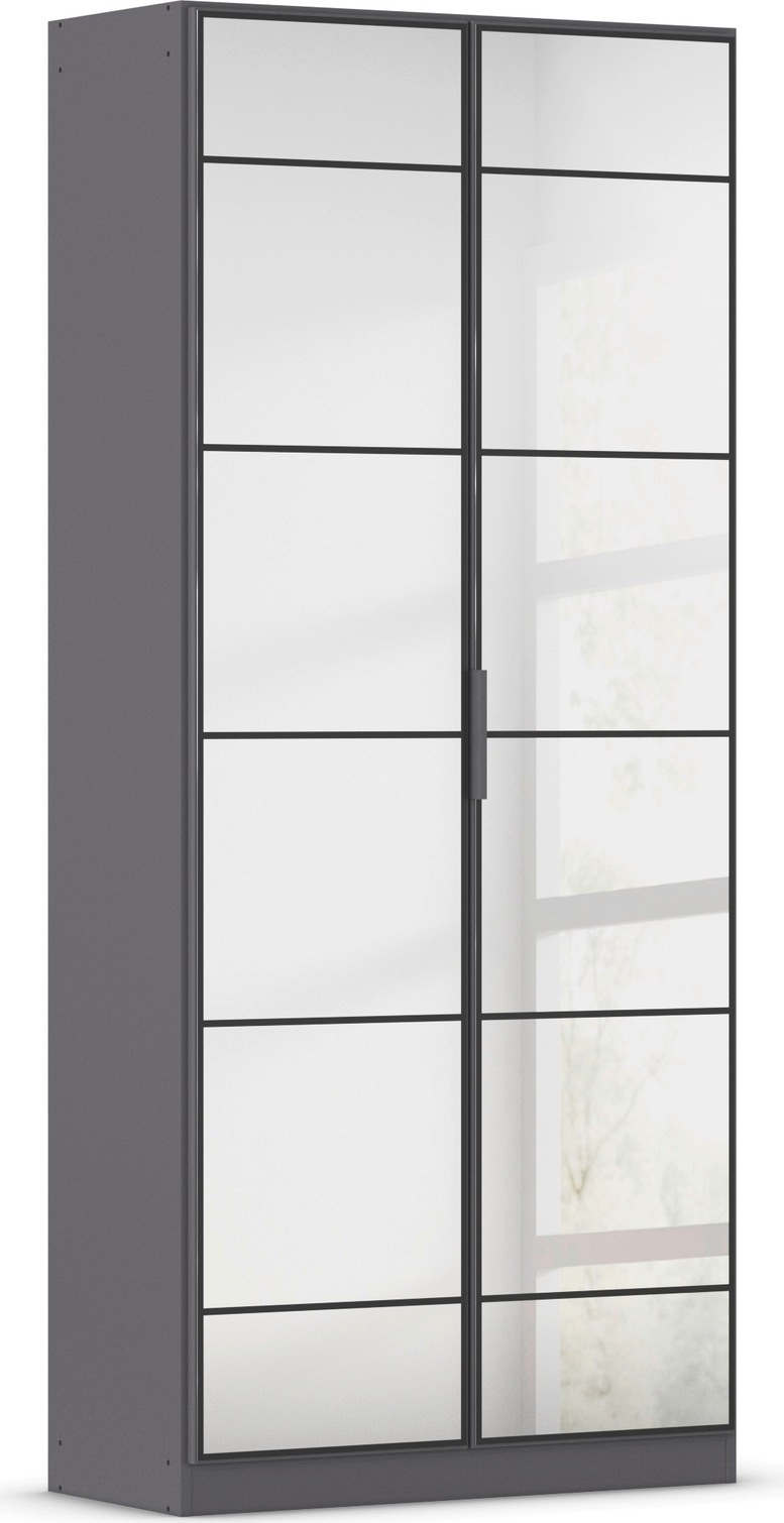 RAUCH Drehtürenschrank »Kleiderschrank Schrank Garderobe Schlafzimmerschrank ACERO« praktisch in Tiefe 41 cm mit vielen Einlegeböden, Spiegelfront...