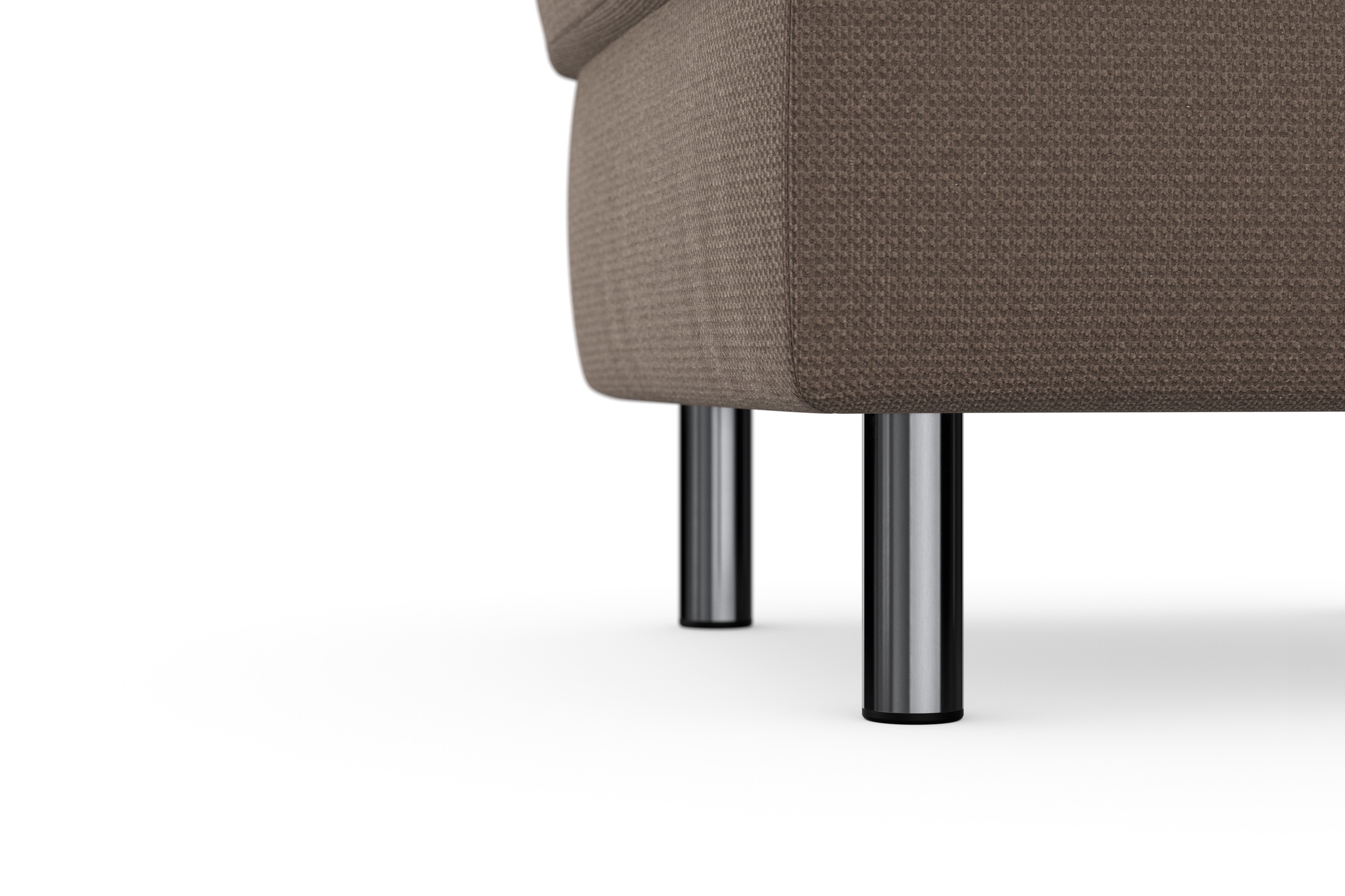 sit&more Stauraumhocker »Sinatra«, Sitzfläche ist abnehmbar, chromfarbene Metallfüße