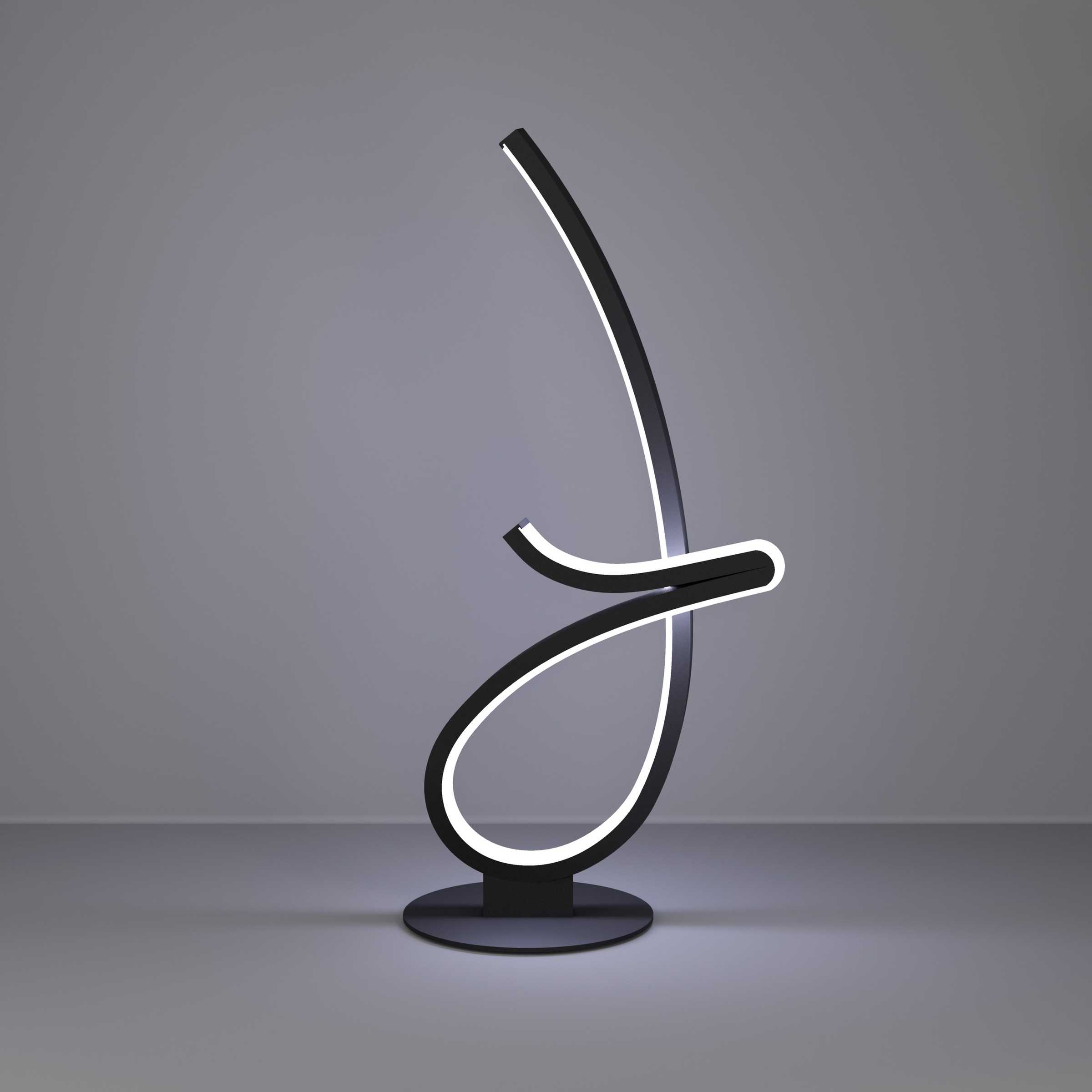 EGLO Tischleuchte »CARDONCITO Tischlampe - Stahl - LED - 12W - IP20« LED-Modul 1 Stk. Kaltweiß | Neutralweiß | Warmweiß Nachttischlampe, Schreibtischleuchte, Leselampe, L22 x B14 x H46 cm