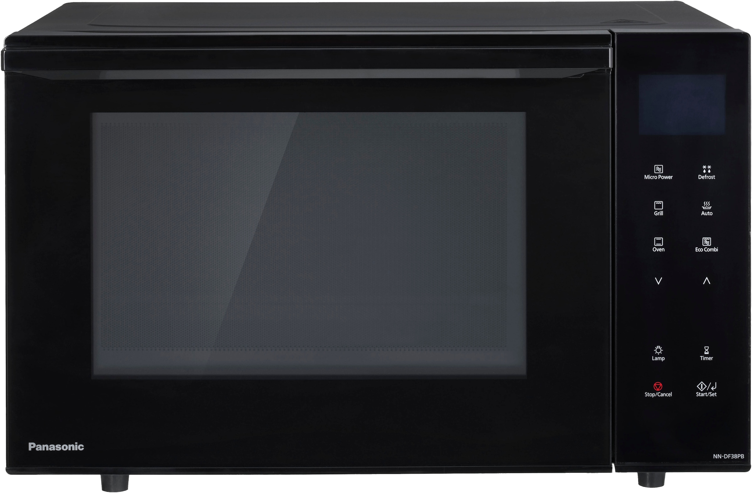 Panasonic Mikrowelle »NN-DF38PBEPG«, Grill-Ober-/Unterhitze-Mikrowelle