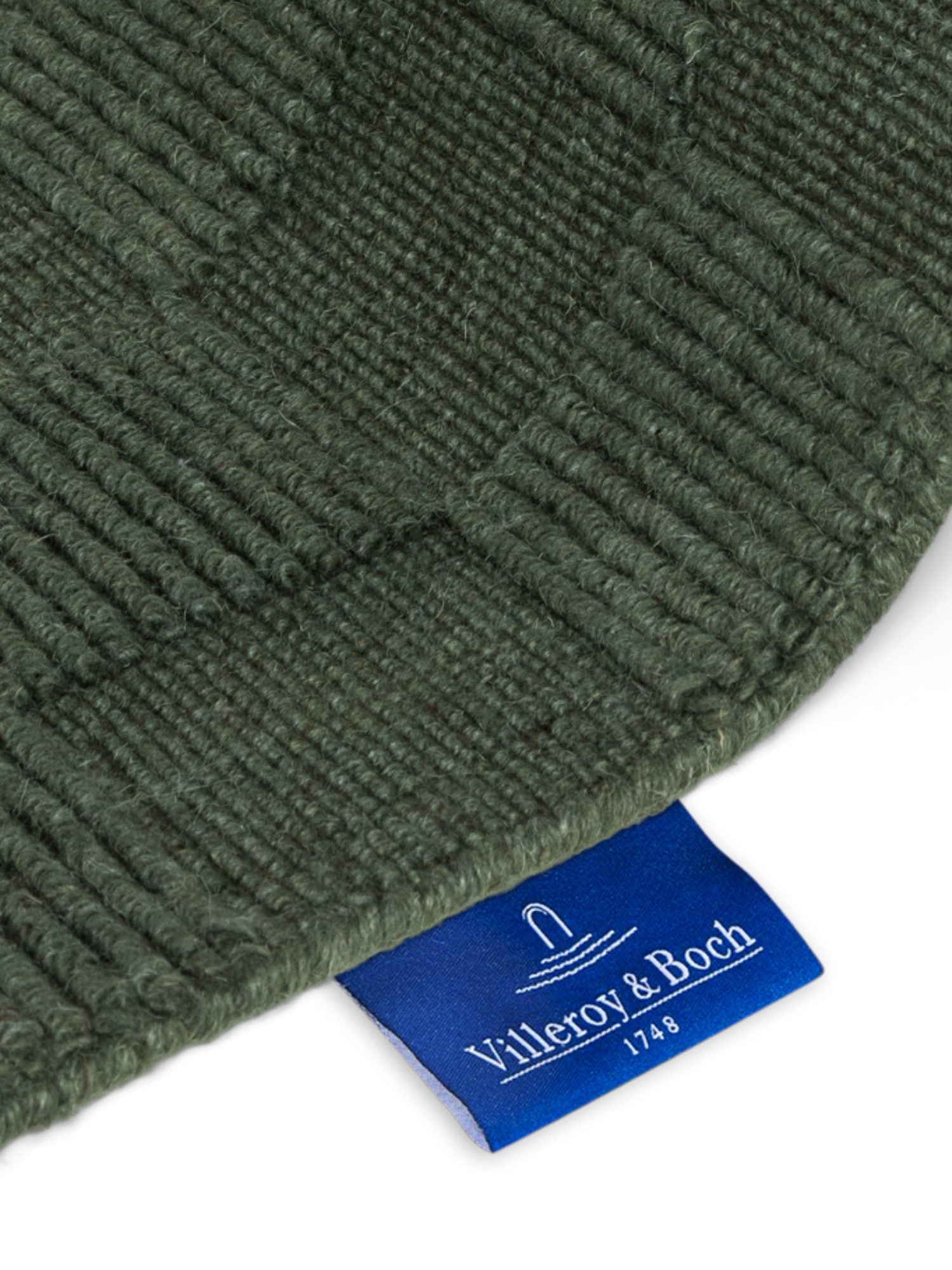 Villeroy & Boch Wollteppich »Scala« rechteckig 10 mm Höhe Handgewebt, Wolle, Kariert, Natur, 3D-Struktur, Karo, Wohnzimmer