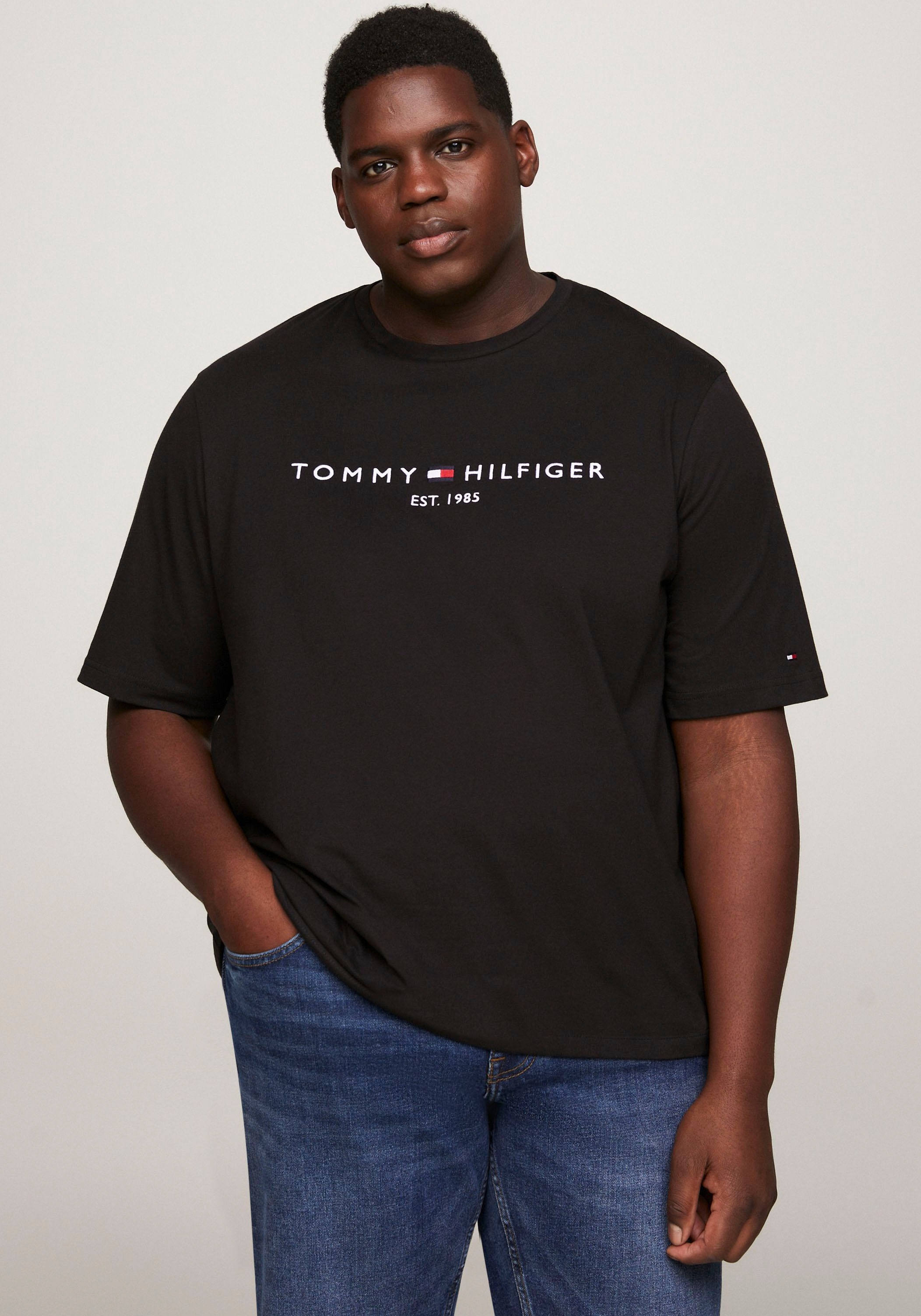 Tommy Hilfiger Big & Tall T-Shirt »BT-TOMMY LOGO TEE-B«