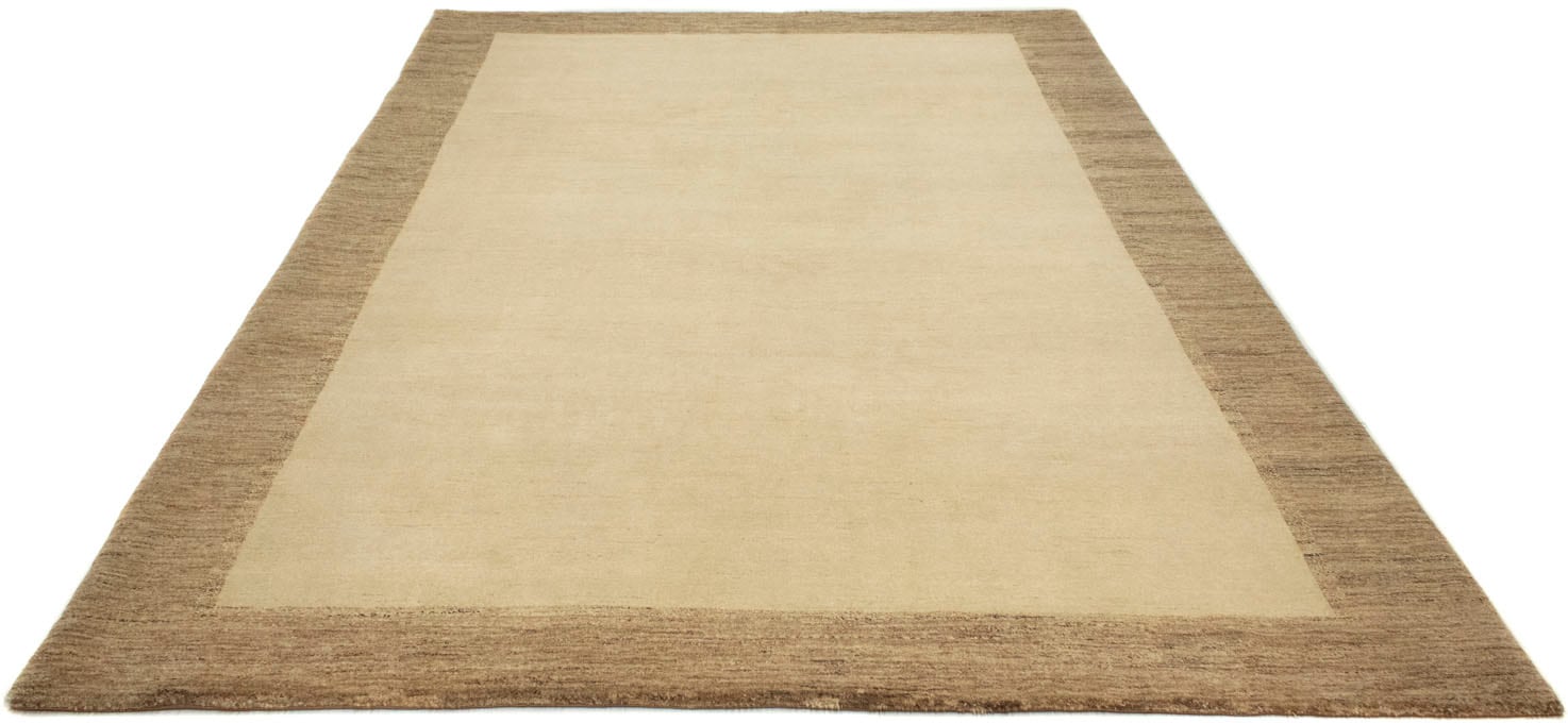 morgenland Wollteppich »Gabbeh Teppich handgeknüpft beige«, rechteckig, 18 günstig online kaufen