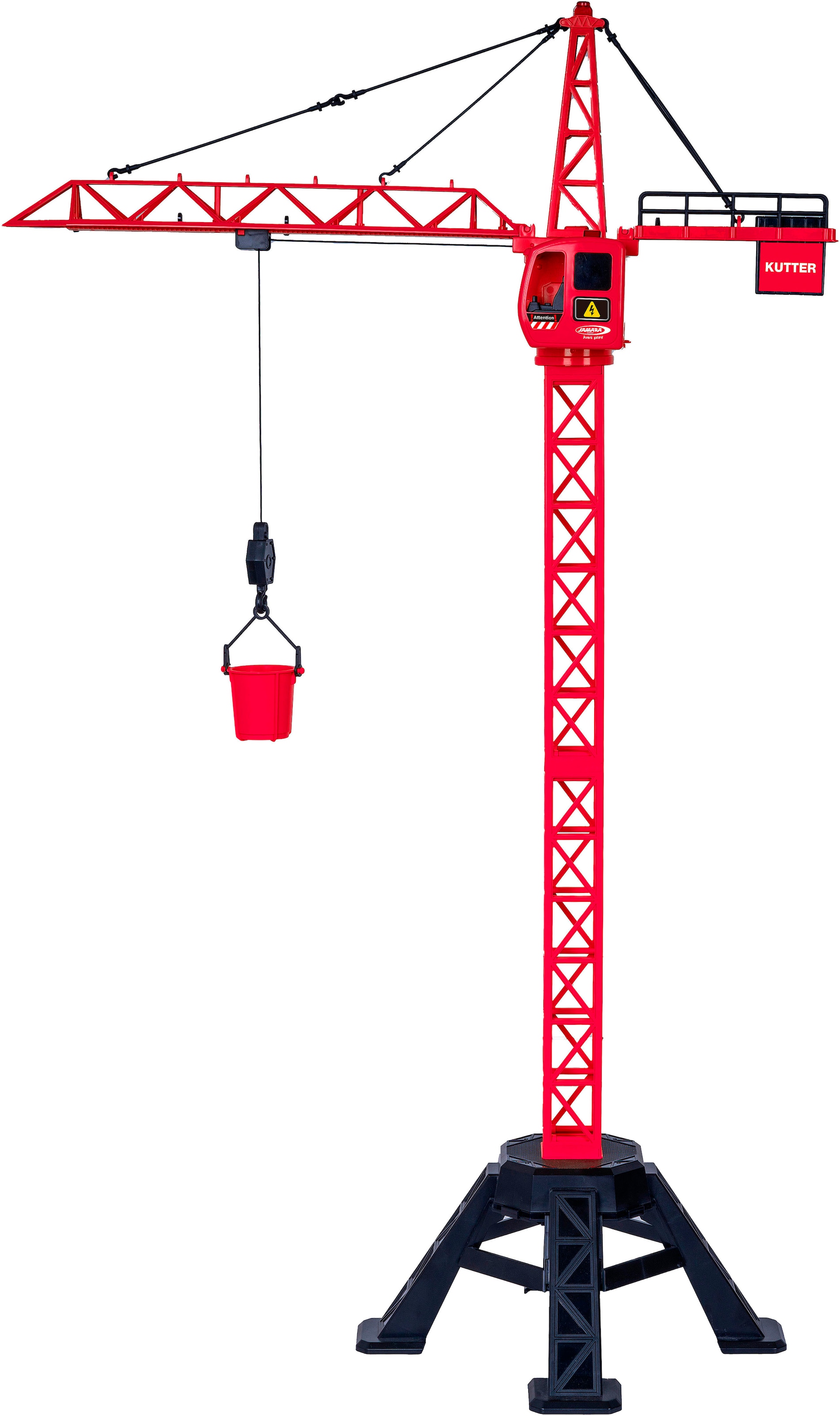 Jamara RC-Kran »Turmdrehkran Kutter XL 99 IR«, LED Licht im Dach