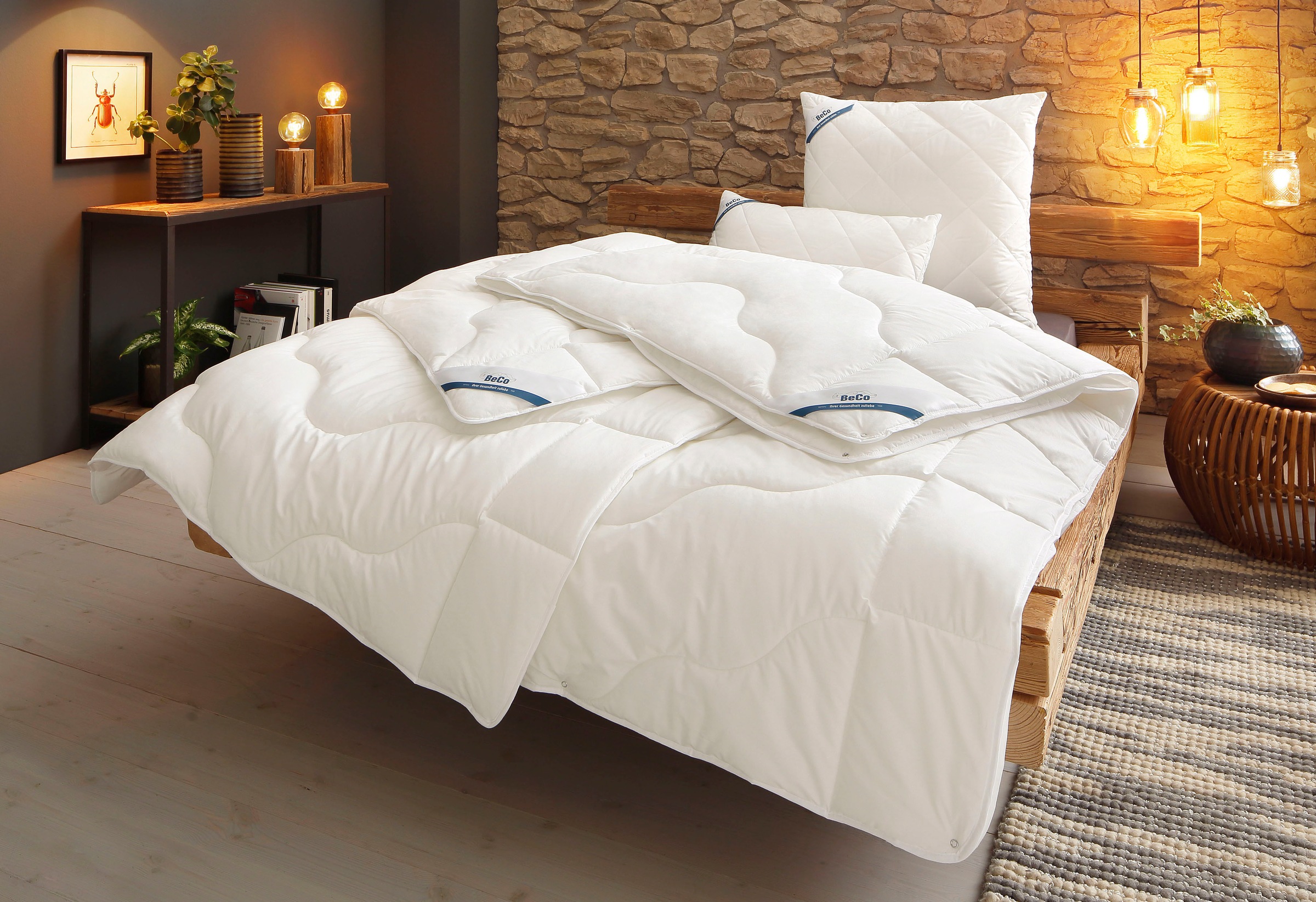 Beco Microfaserbettdecke »BeCo Greenfirst, Bettdecke 135x200 und weitere Gr günstig online kaufen