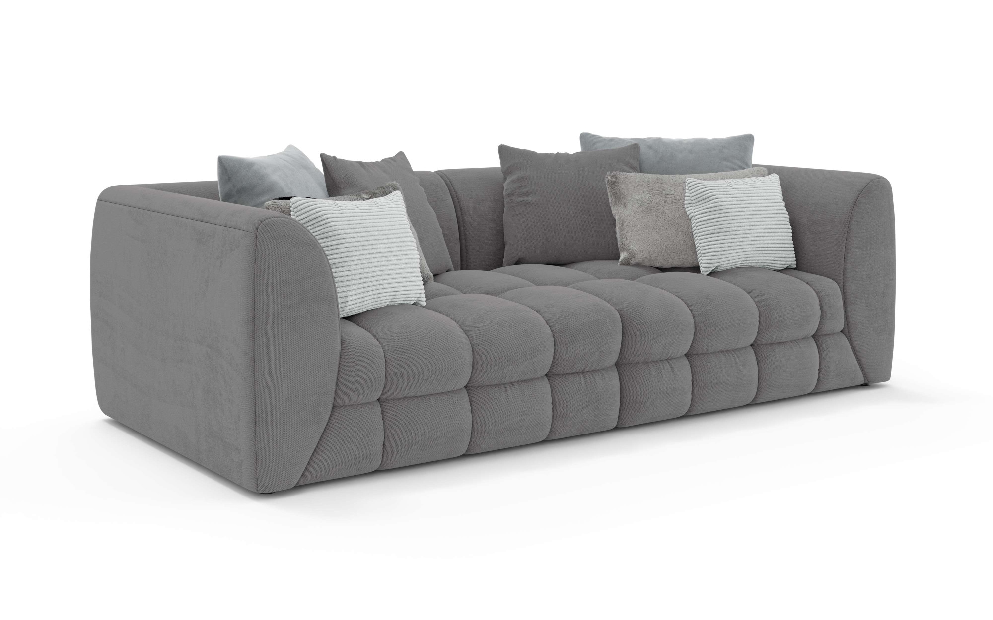 s.Oliver Big-Sofa »COBBO 3-Sitzer Design-Sofa Bubble-Optik, Maße B/T/H: 259 günstig online kaufen