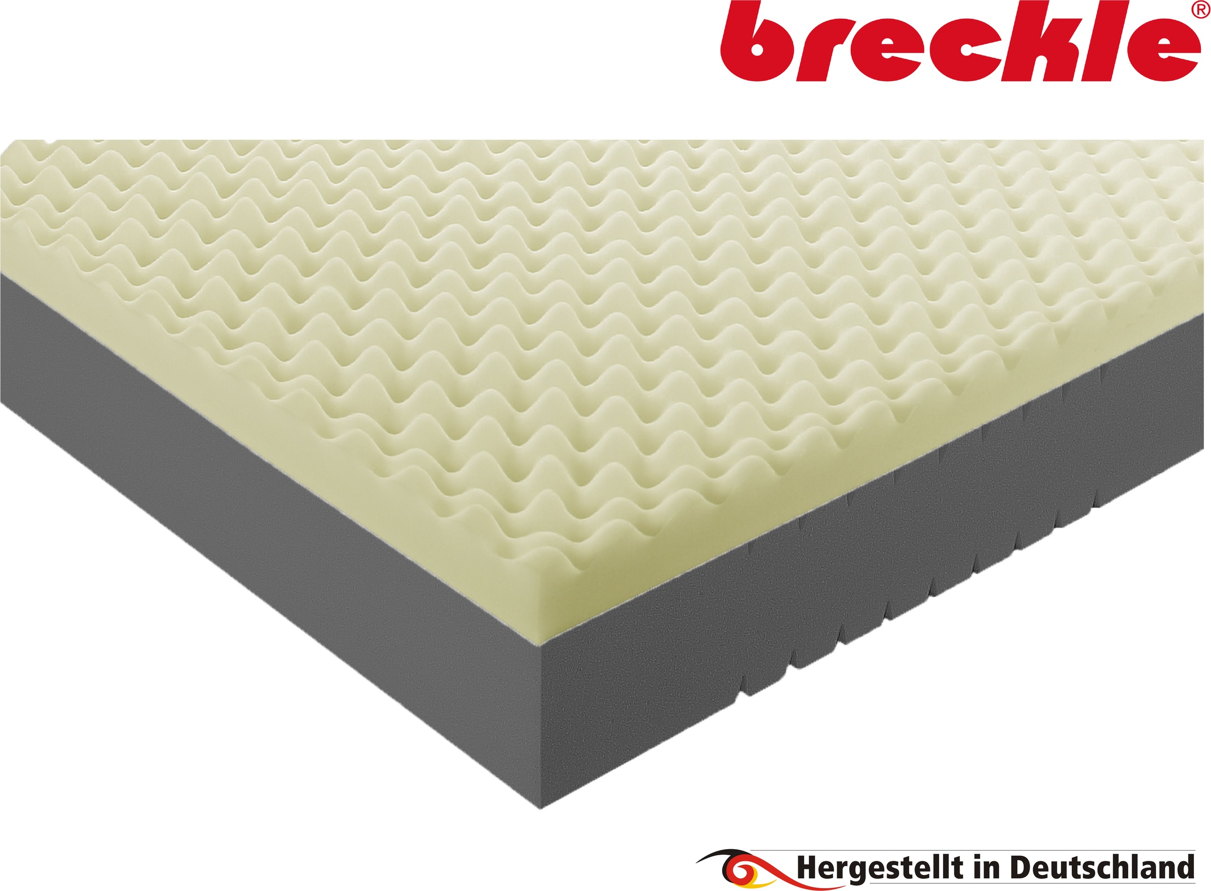 Breckle Visco-Matratze »Memory Pur« 25 cm hoch Raumgewicht: 28 kg/m³ 1 Stk. tlg. Optimale Körperanpassung, Matratze in diversen Größen erhältlich