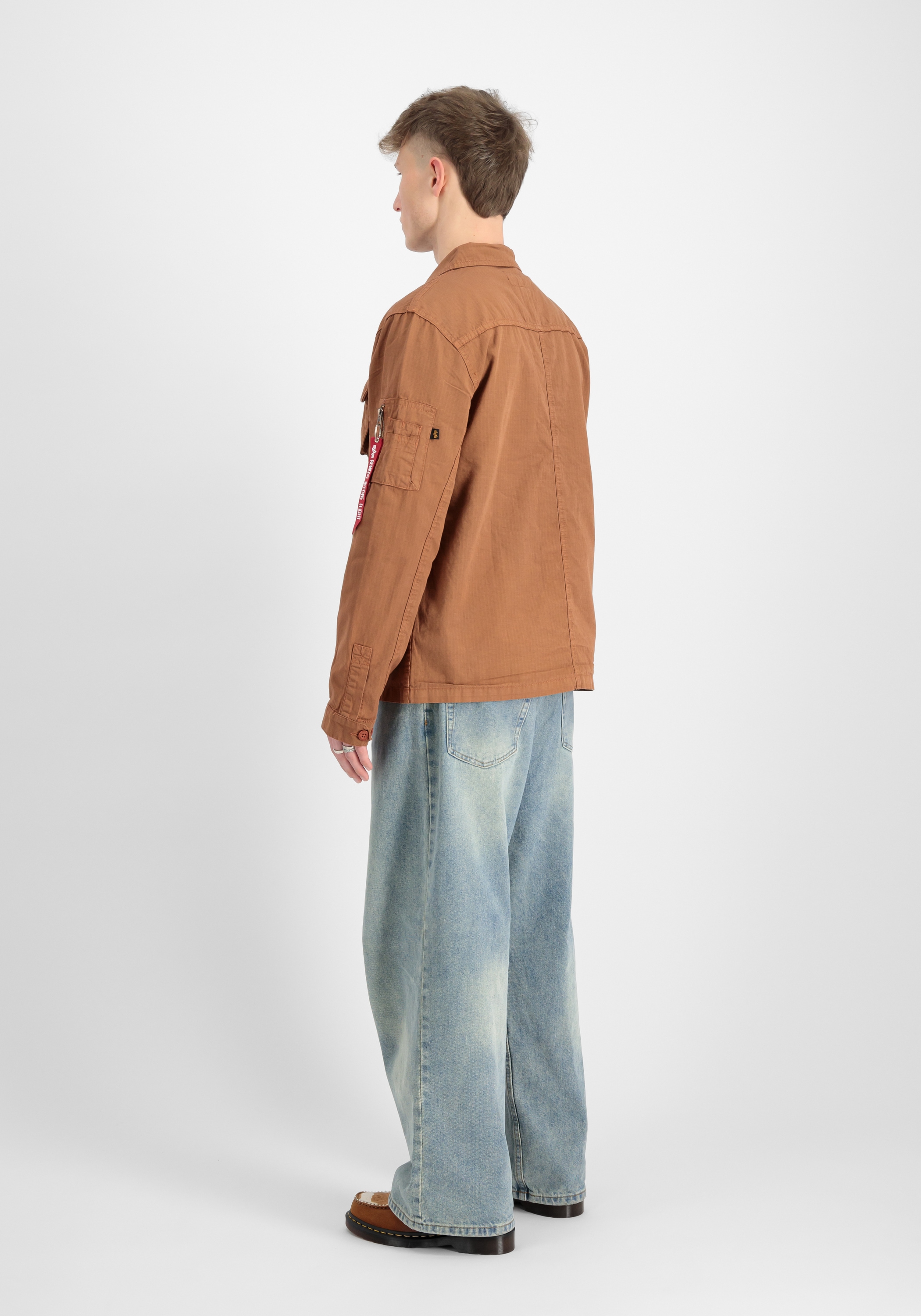 Alpha Industries Hemdjacke »Alpha Industries Men - Overshirts Ripstop Cargo Overshirt«