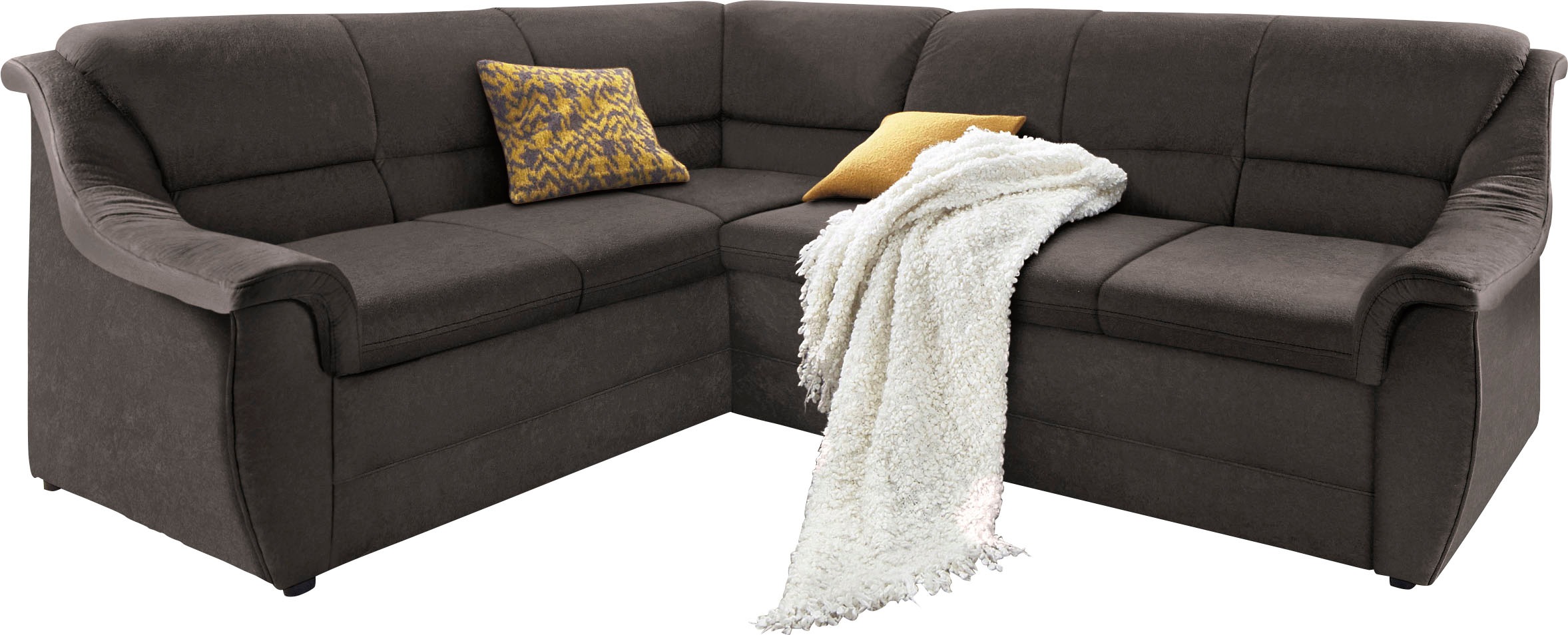 DOMO collection Ecksofa »Lale zeitlose Formensprache, komfortabel, L-Form«, günstig online kaufen