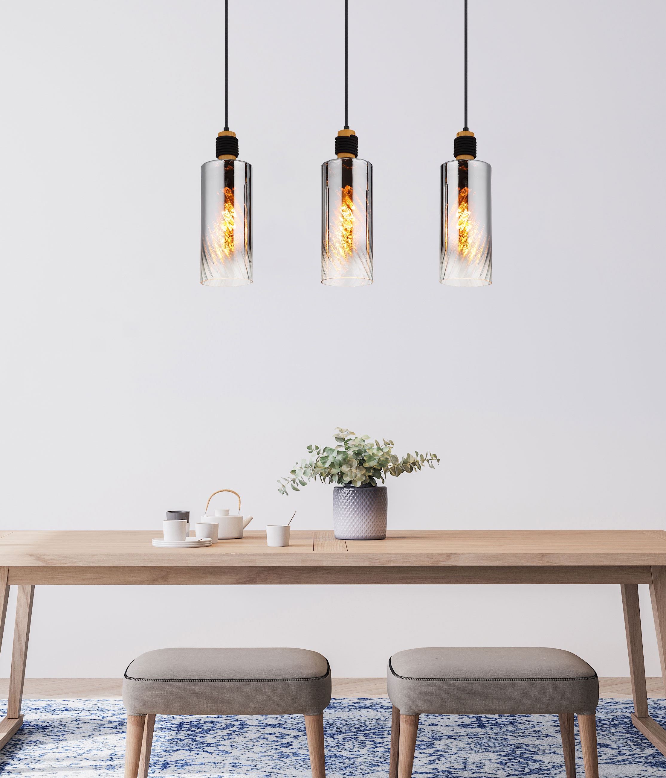 GLOBO LIGHTING Hängeleuchte »OSBORNE« E27 1 Stk. Hängelampe Esszimmer-Leuch günstig online kaufen