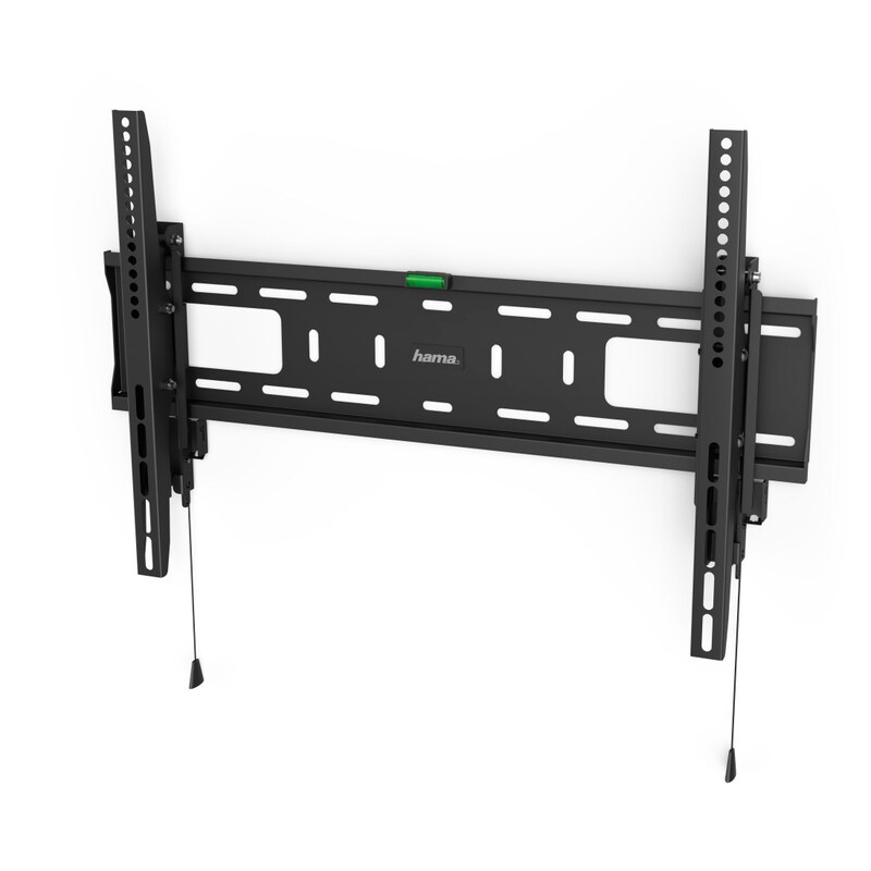 HAMA TV-Wandhalterung »bis 50kg, starr, Diebstahlschutz, 94-229cm (37"-90"), 43", 50", 55", 65", 75"« bis 229 cm Zoll schwarz