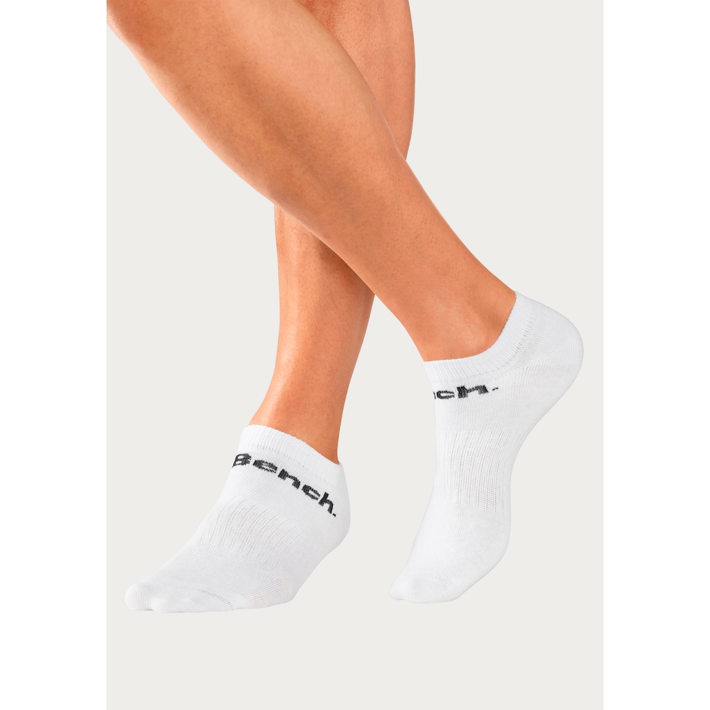 Bench. Sportsocken, (Set, 12 Paar), Sneakersocken mit klassischem Logoschriftzug