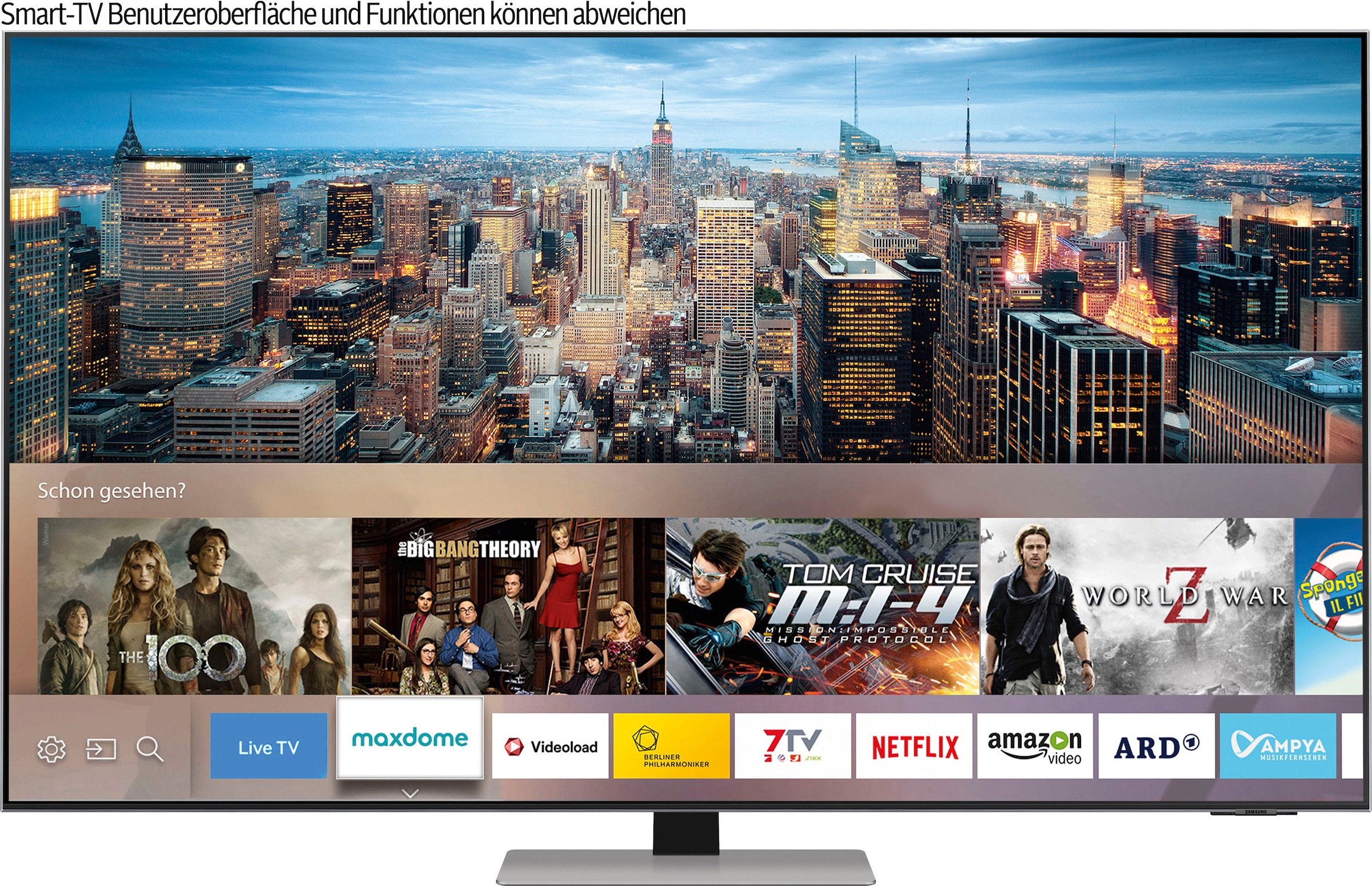 Samsung QLED-Fernseher »GQ85QN85AAT«, 214 cm/85 HDR Zoll, bestellen Quantum 1500,Neo Matrix 4K,Quantum Smart-TV, HD, Ultra auf Prozessor Technologie Raten Quantum 4K