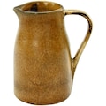 CreaTable Wasserkrug »Sahara«, Kännchen, Karaffe, aus hochwertigem Steinzeug, 0,4 Liter
