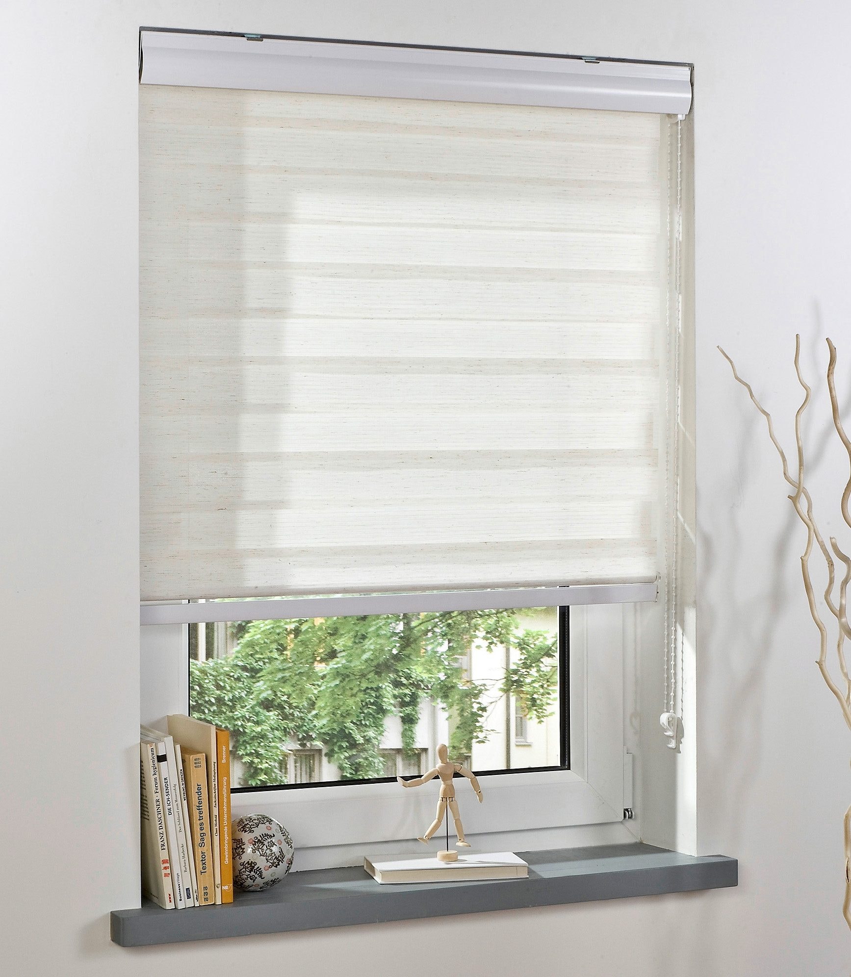 Liedeco Doppelrollo »Duo-Rollo mit Blende«, Lichtschutz