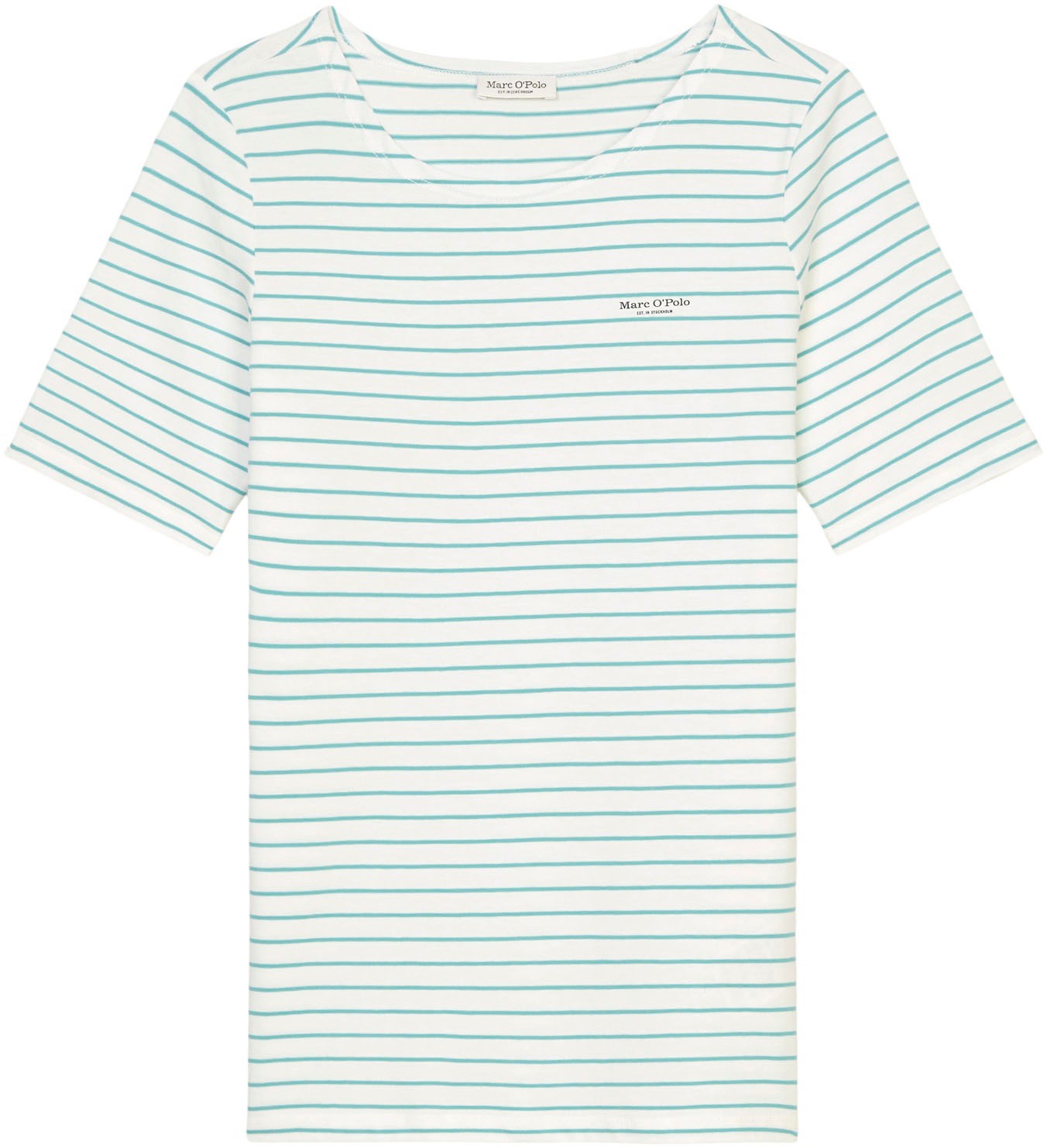 Marc O\'Polo T-Shirt, mit Markenlabel auf der Brust bestellen