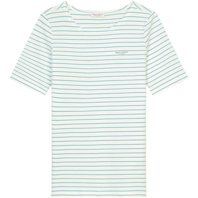 Marc O'Polo T-Shirt, mit Markenlabel auf der Brust bestellen