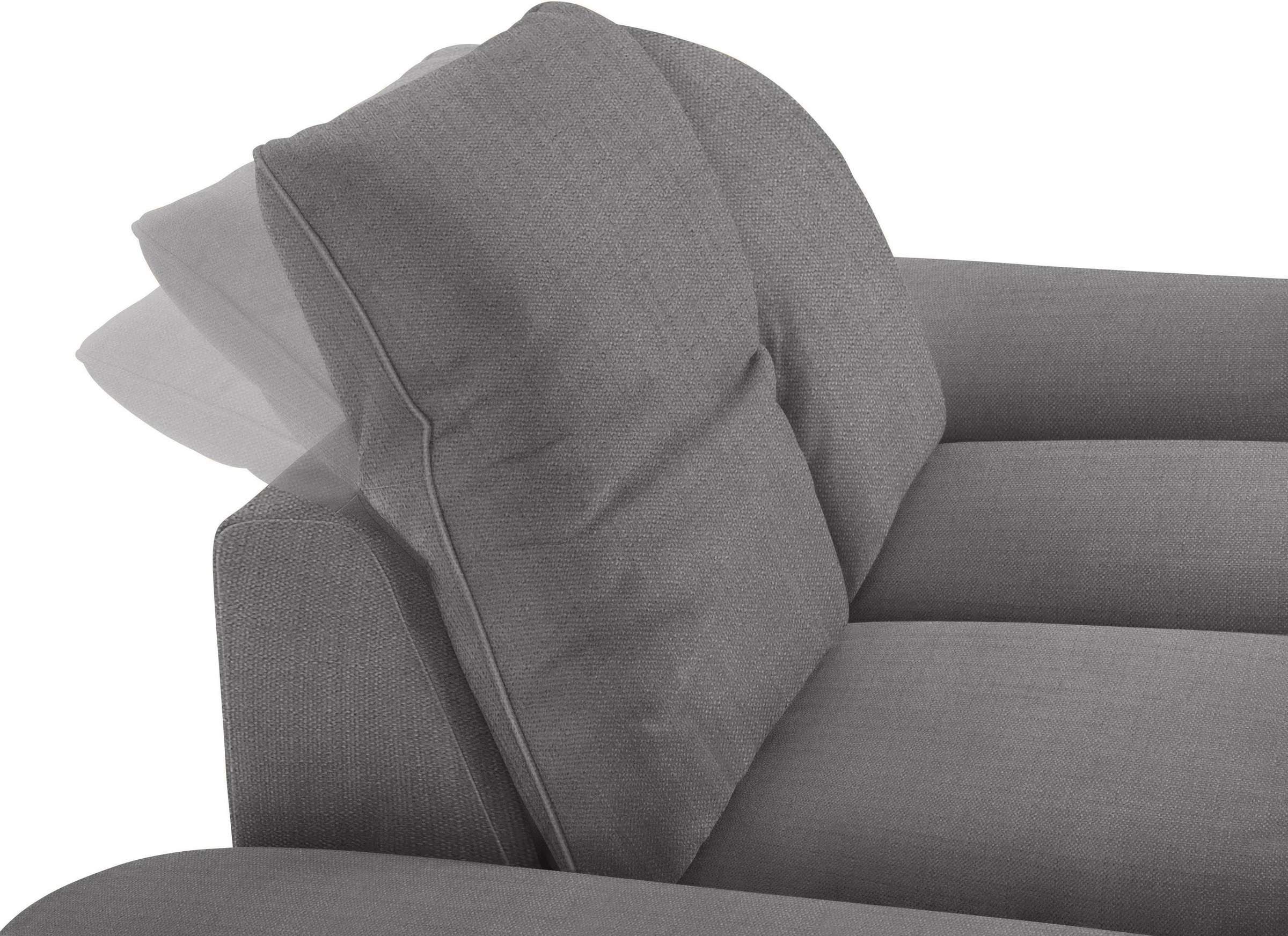 W.SCHILLIG 2,5-Sitzer »enjoy&MORE«, Sitztiefenverstellung, Füße schwarz pulverbeschichtet, Breite 232 cm
