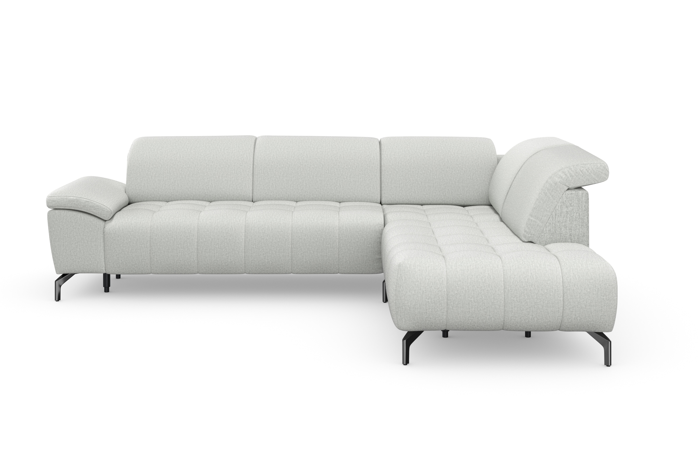 sit&more Ecksofa "Cool L-Form", wahlweise mit Kopfteilverstellung und Vorzi günstig online kaufen