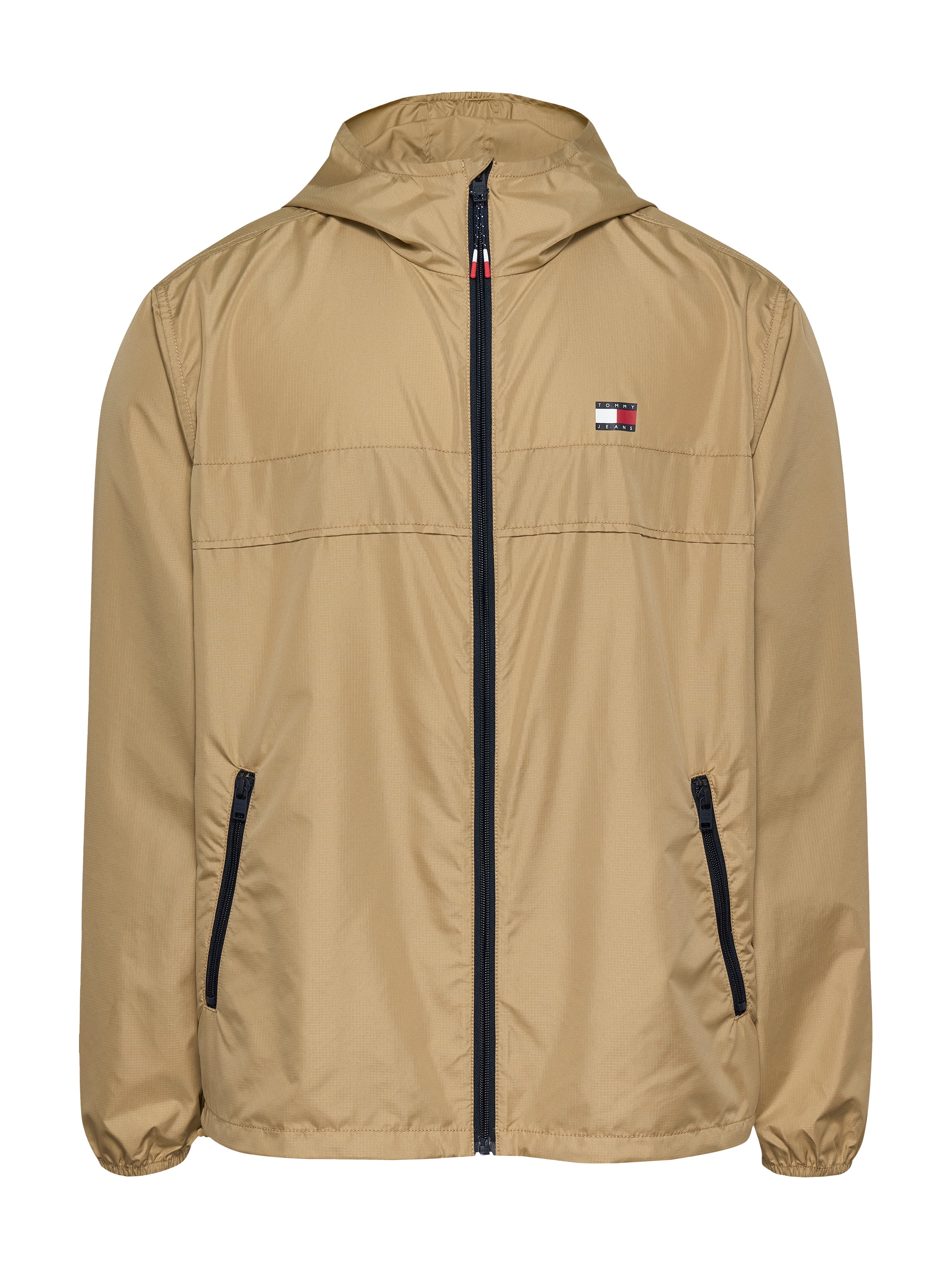 Tommy Jeans Outdoorjacke »TJM LW CHICAGO JACKET«, mit Kapuze, mit Logoprägung