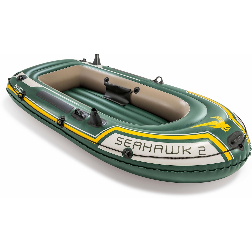 Intex Schlauchboot »Seahawk 2«, (Set, mit 2 Paddeln und Luftpumpe)