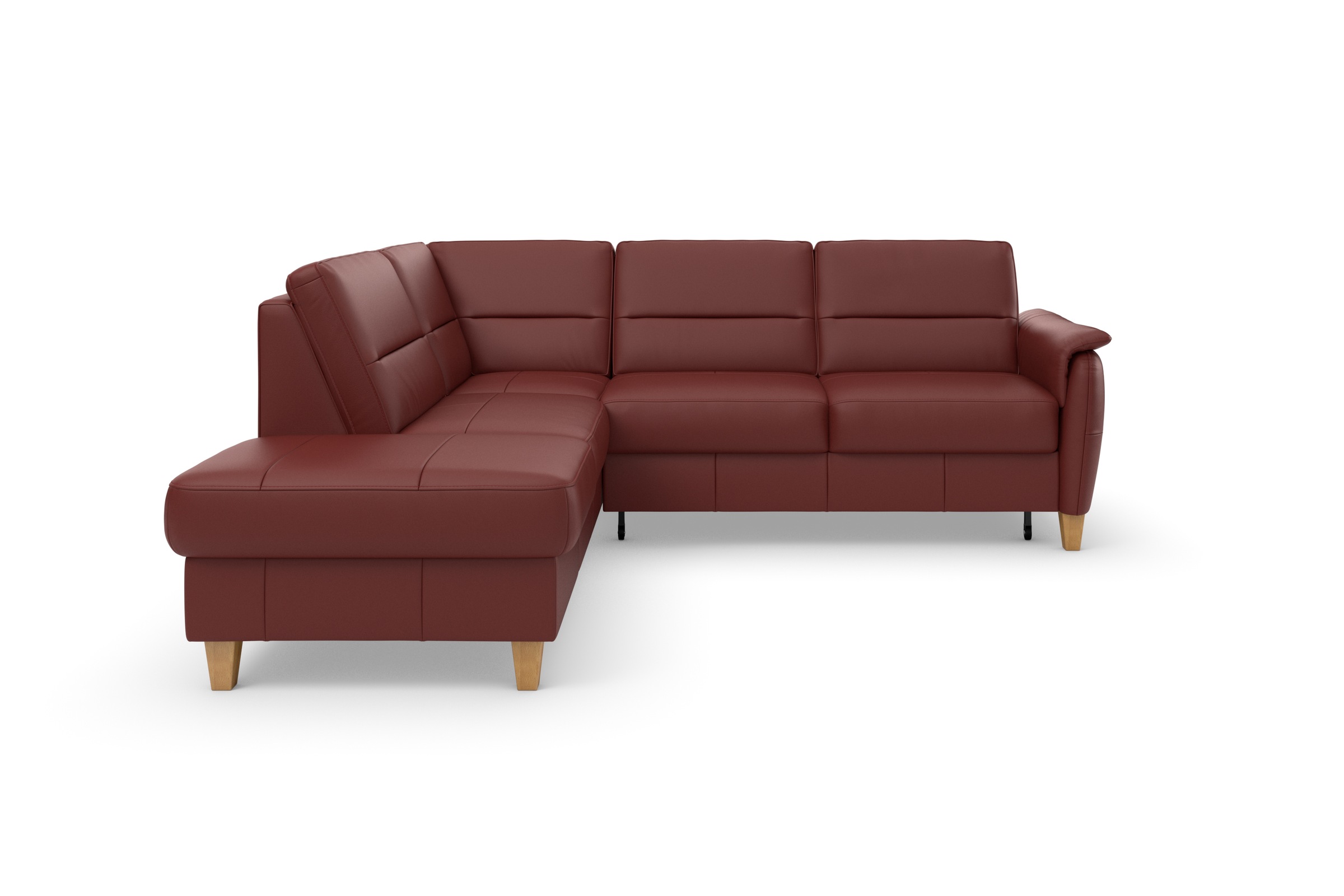 Home affaire Ecksofa »Palmera L-Form«, Federkern, wahlweise mit Bettfunktio günstig online kaufen