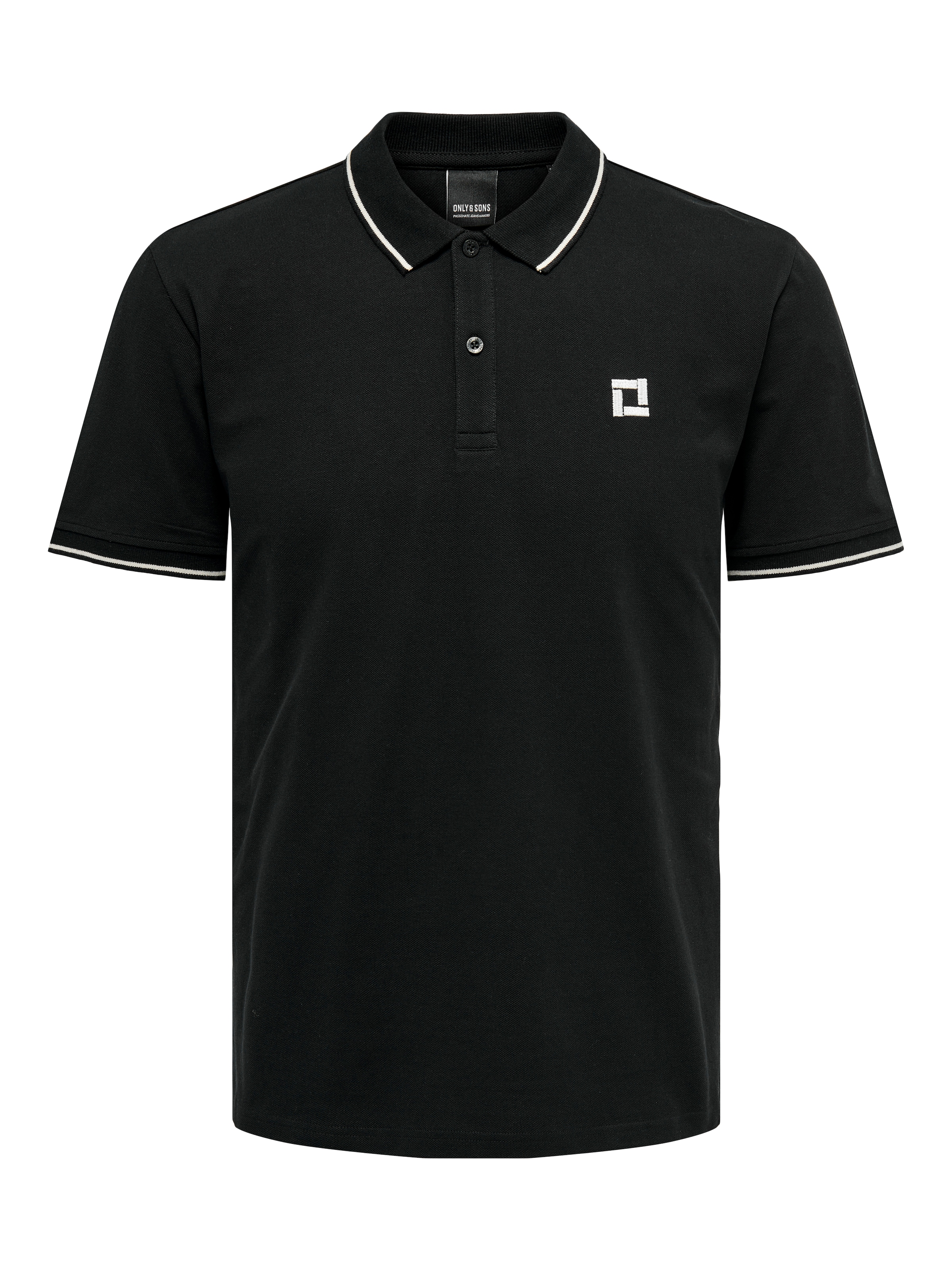 ONLY & SONS »ONSFLETCHER SLIM SS POLO NOOS« Baumwolle, normal geschnitten