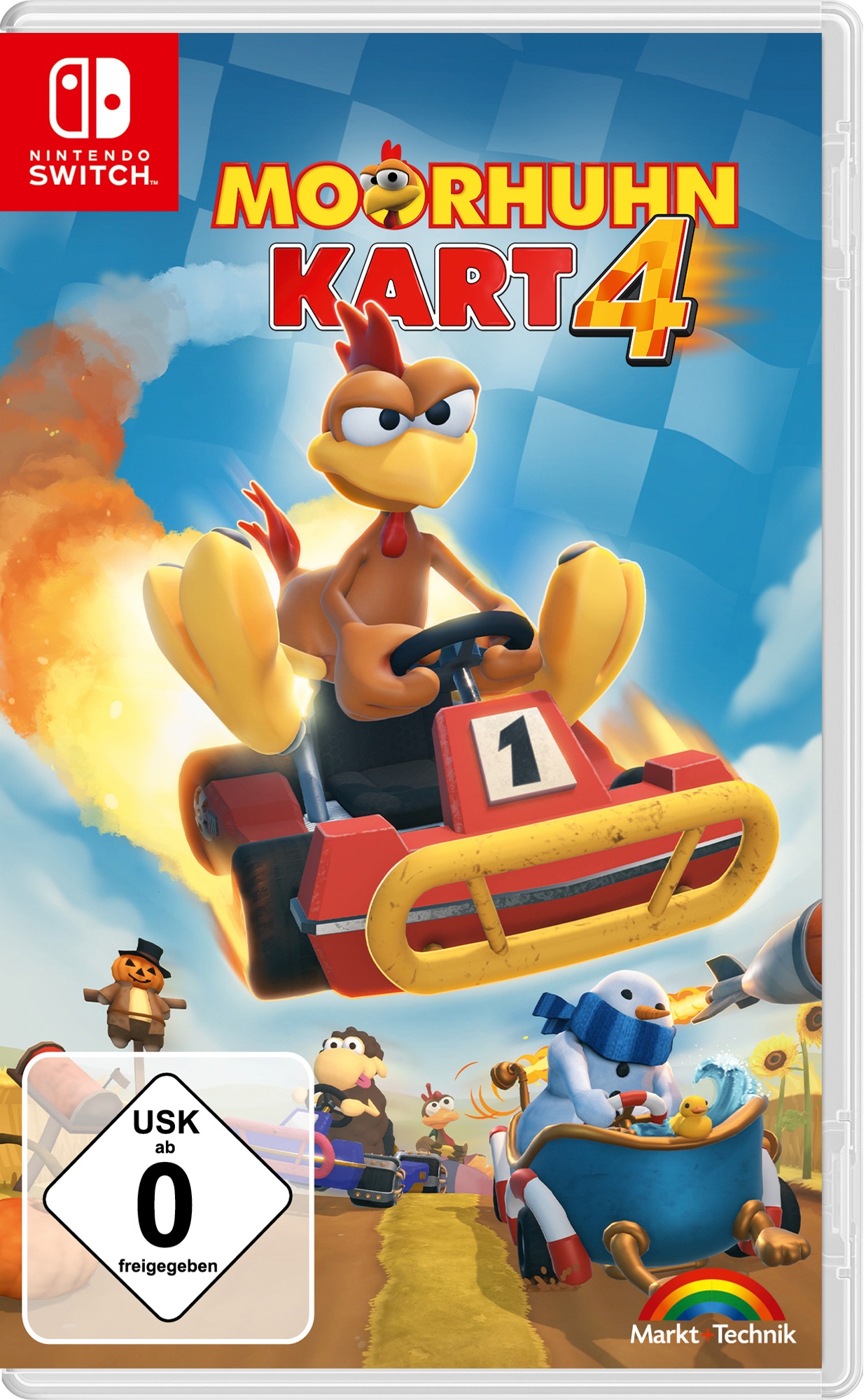 Markt+Technik Spielesoftware »Moorhuhn Kart 4«, Nintendo Switch