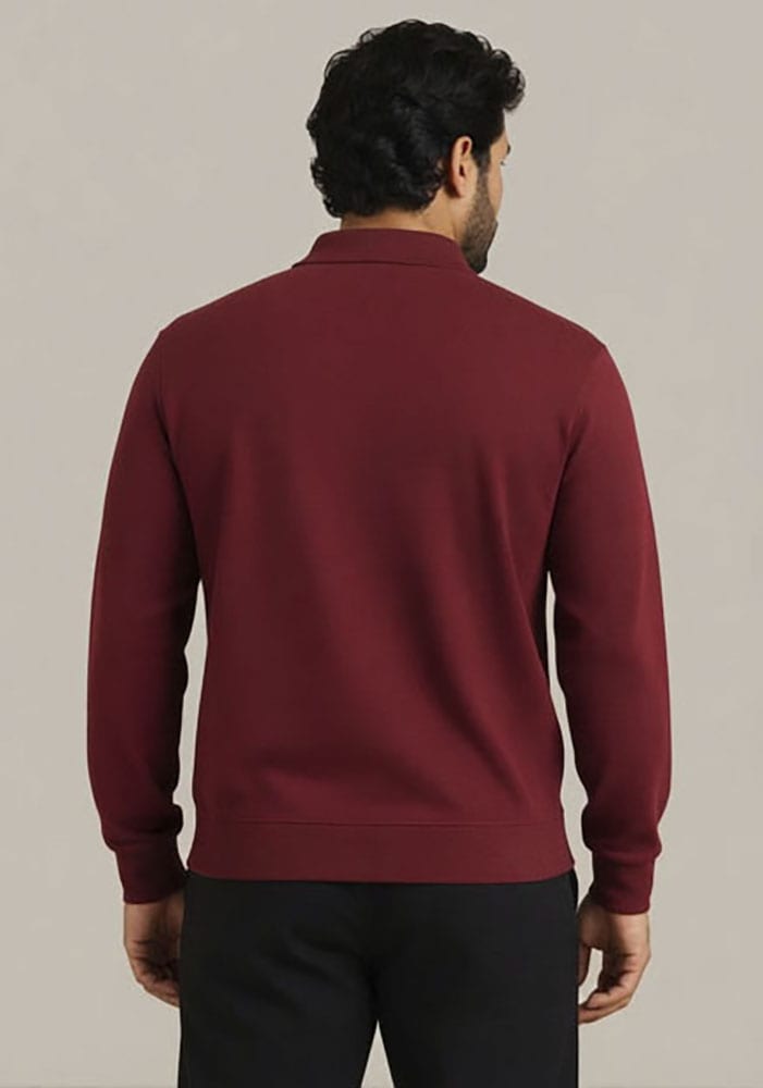 Man's World Plus Poloshirt »auch in Grosse Größen bis Gr. 7XL Bauch-Fit« mit Langarm, klassischer Polokragen, mit Knopfleiste am Ausschnitt
