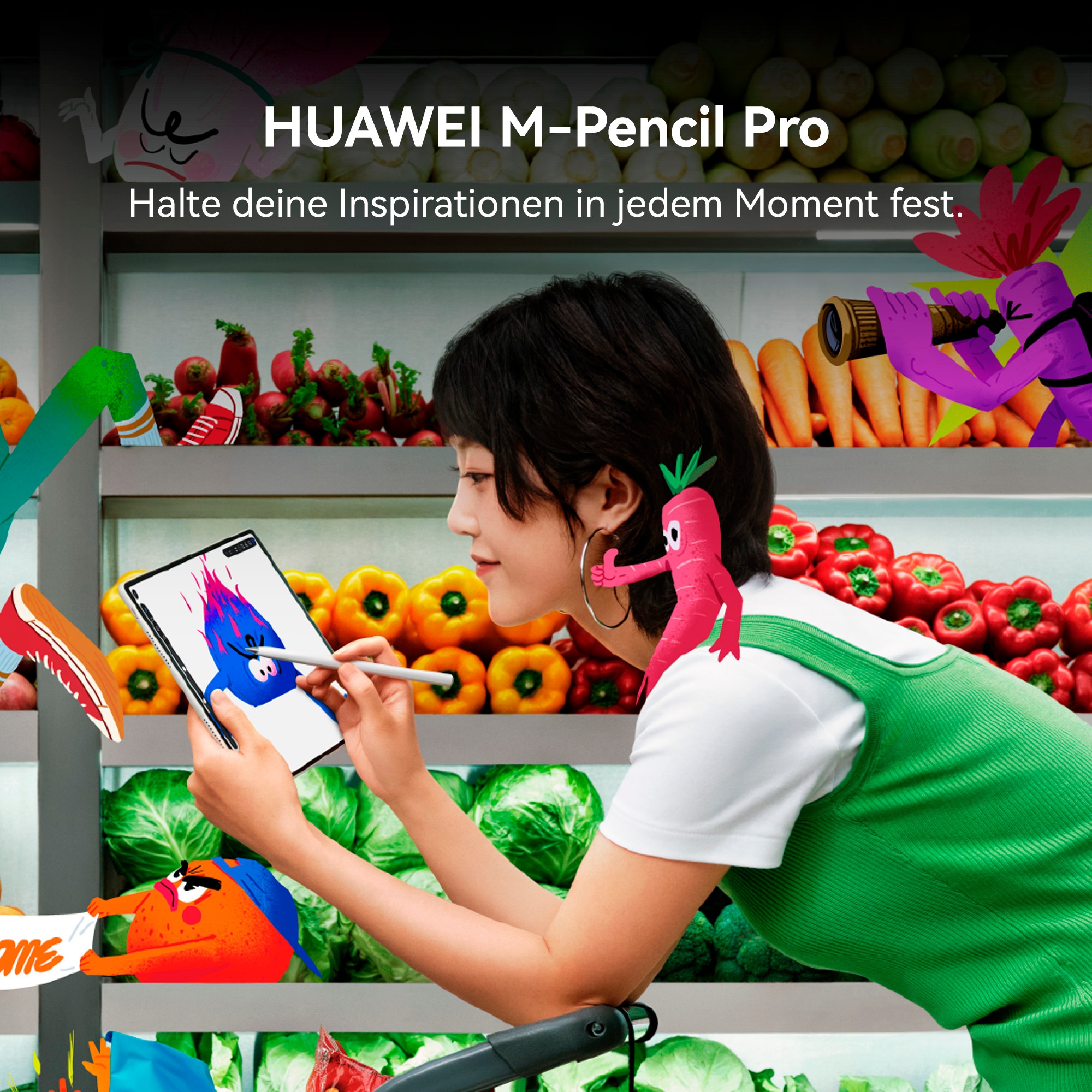 Huawei E-Book »MatePad Air inklusive M-Pencil Pro« (30,5 cm / 12 ″) HarmonyOS 256 GB )